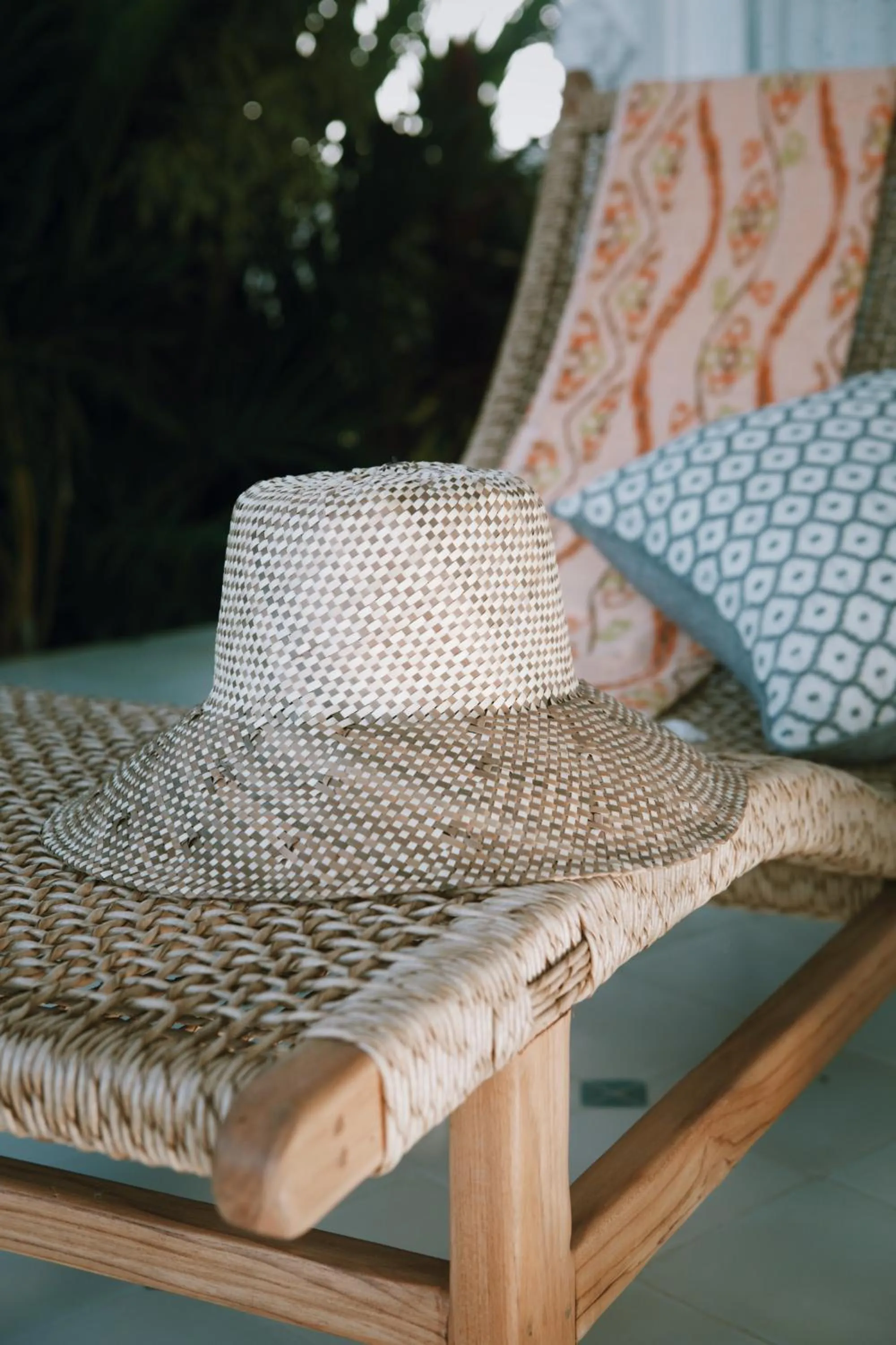 sunbed in White Tortoise Eco Villa's