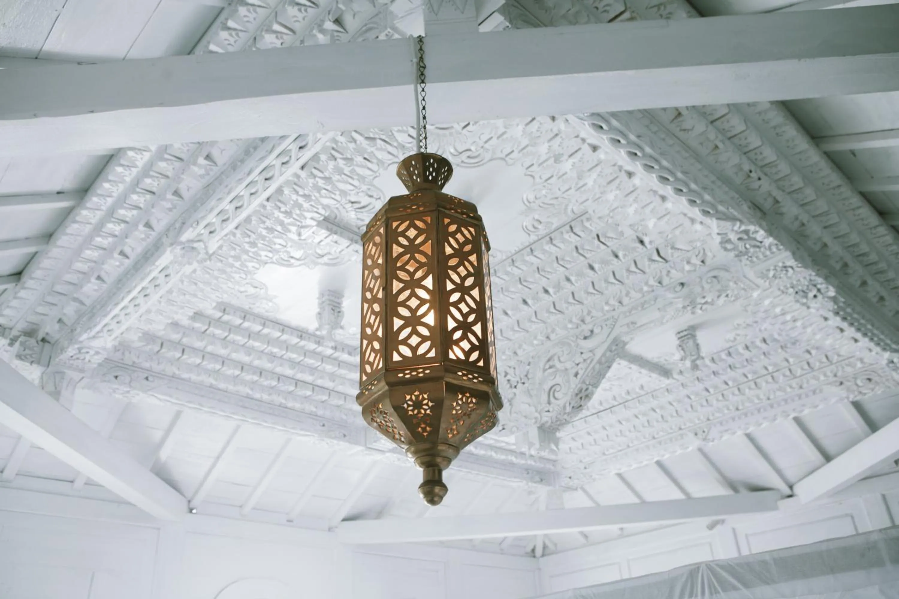 Decorative detail in White Tortoise Eco Villa's