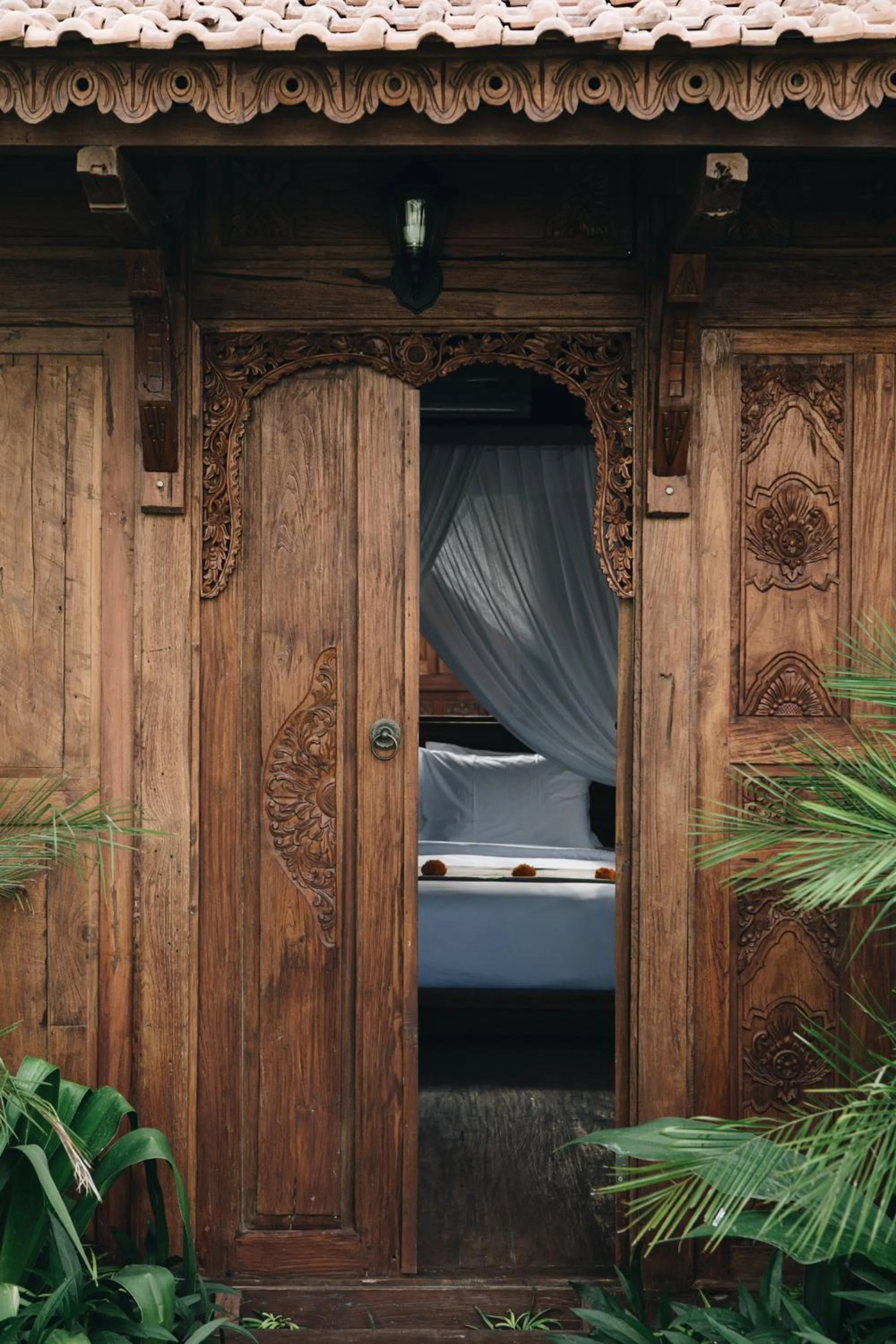 Facade/entrance in White Tortoise Eco Villa's