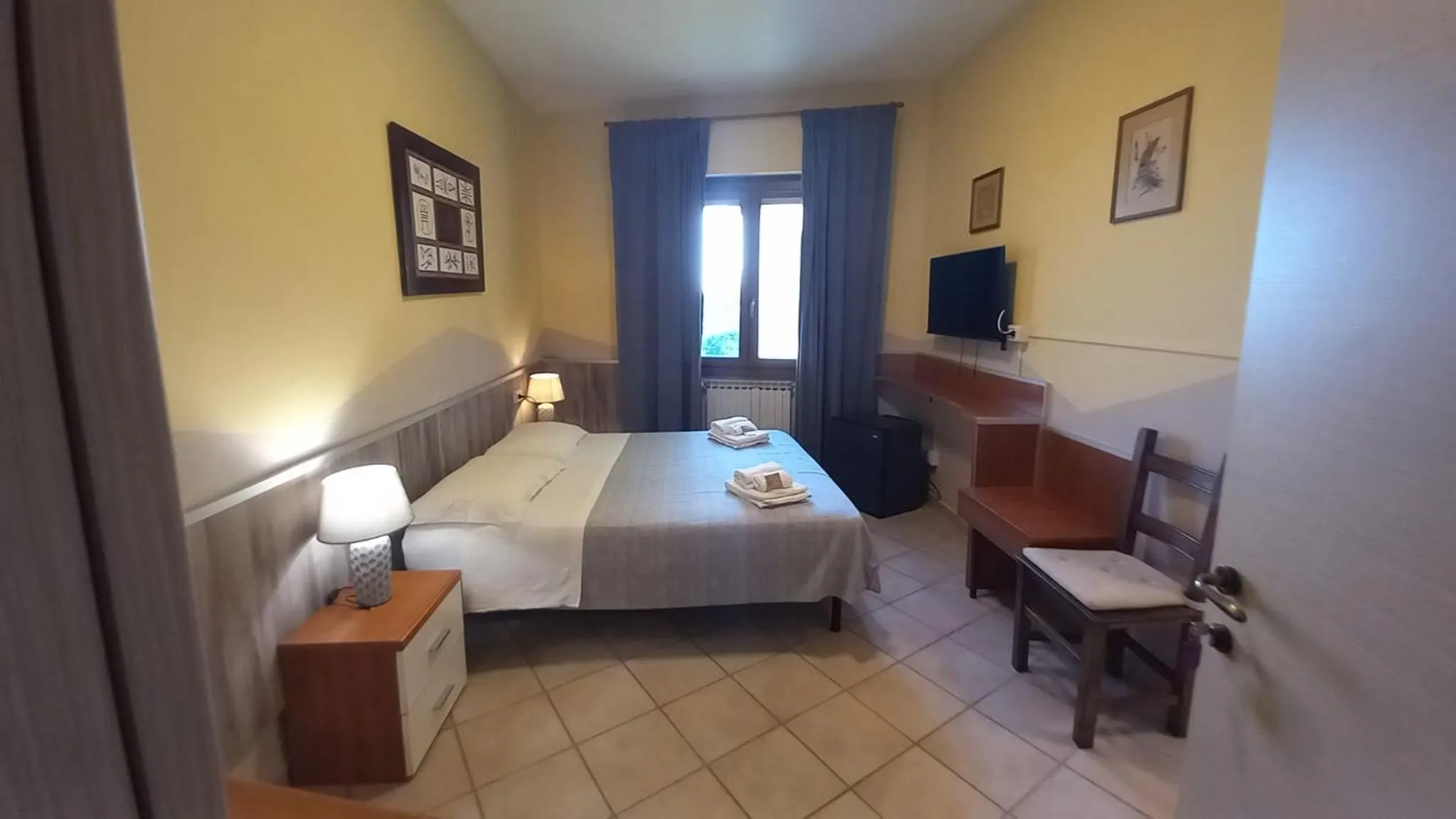 Bed in Hotel Le 3 Fonti