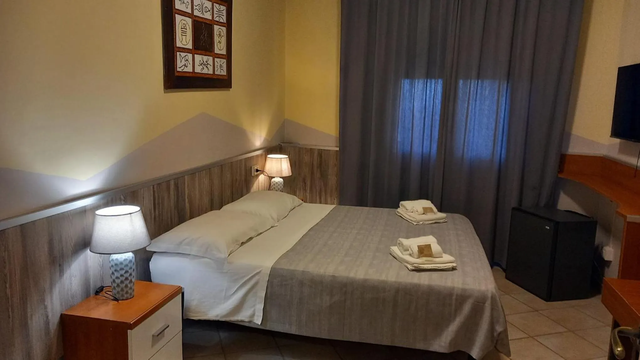 Bedroom, Bed in Hotel Le 3 Fonti