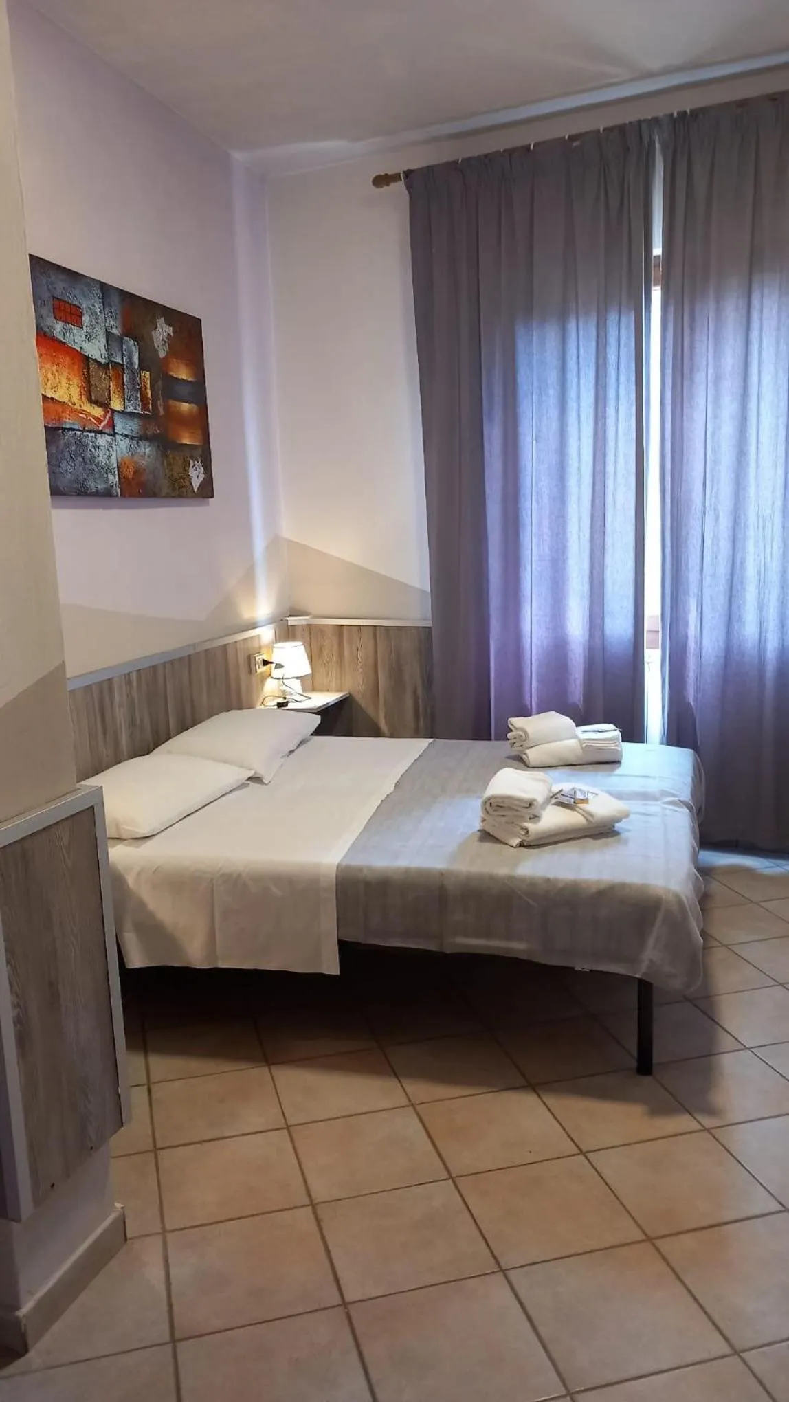 Bed in Hotel Le 3 Fonti