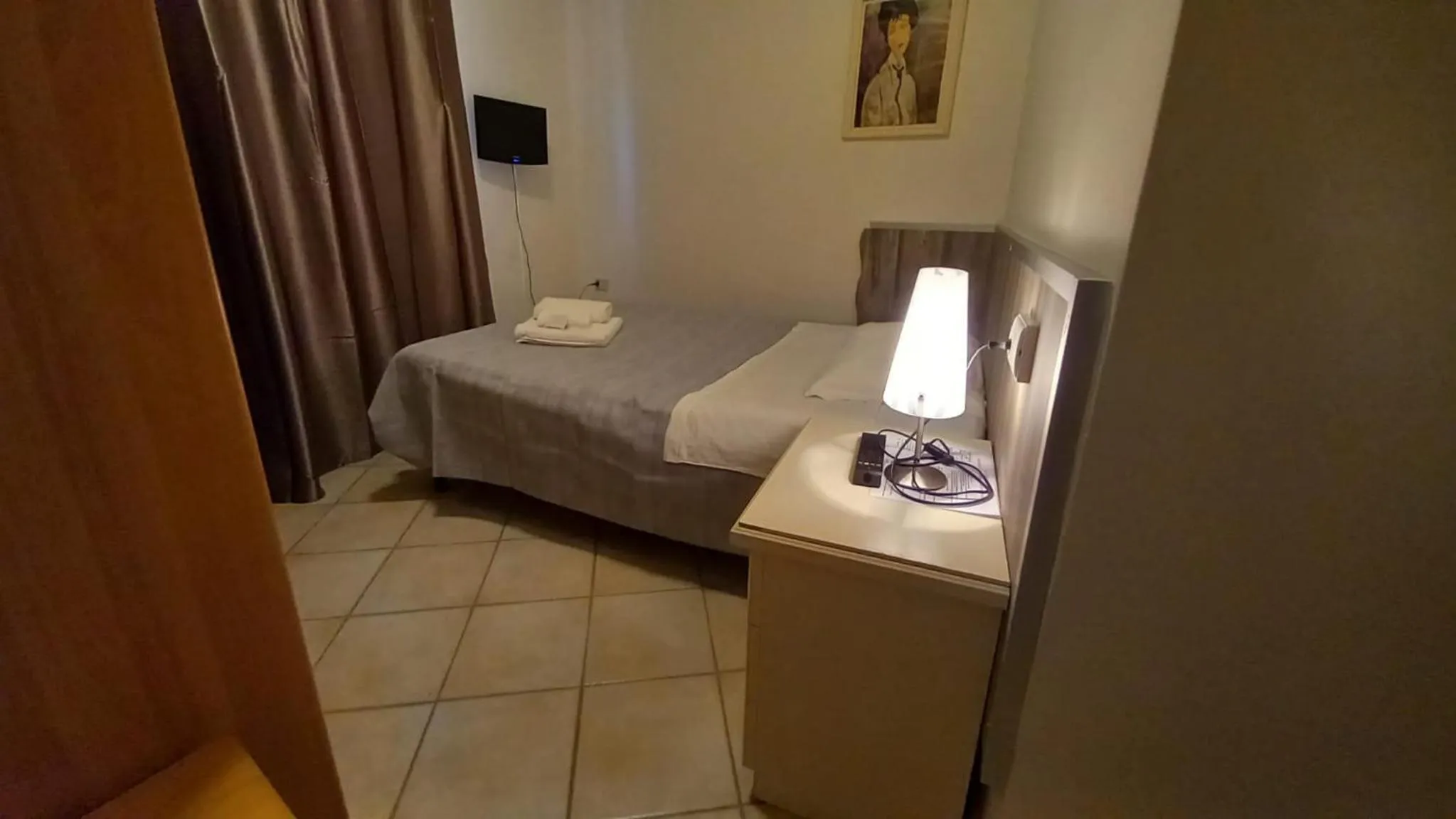 Bed in Hotel Le 3 Fonti