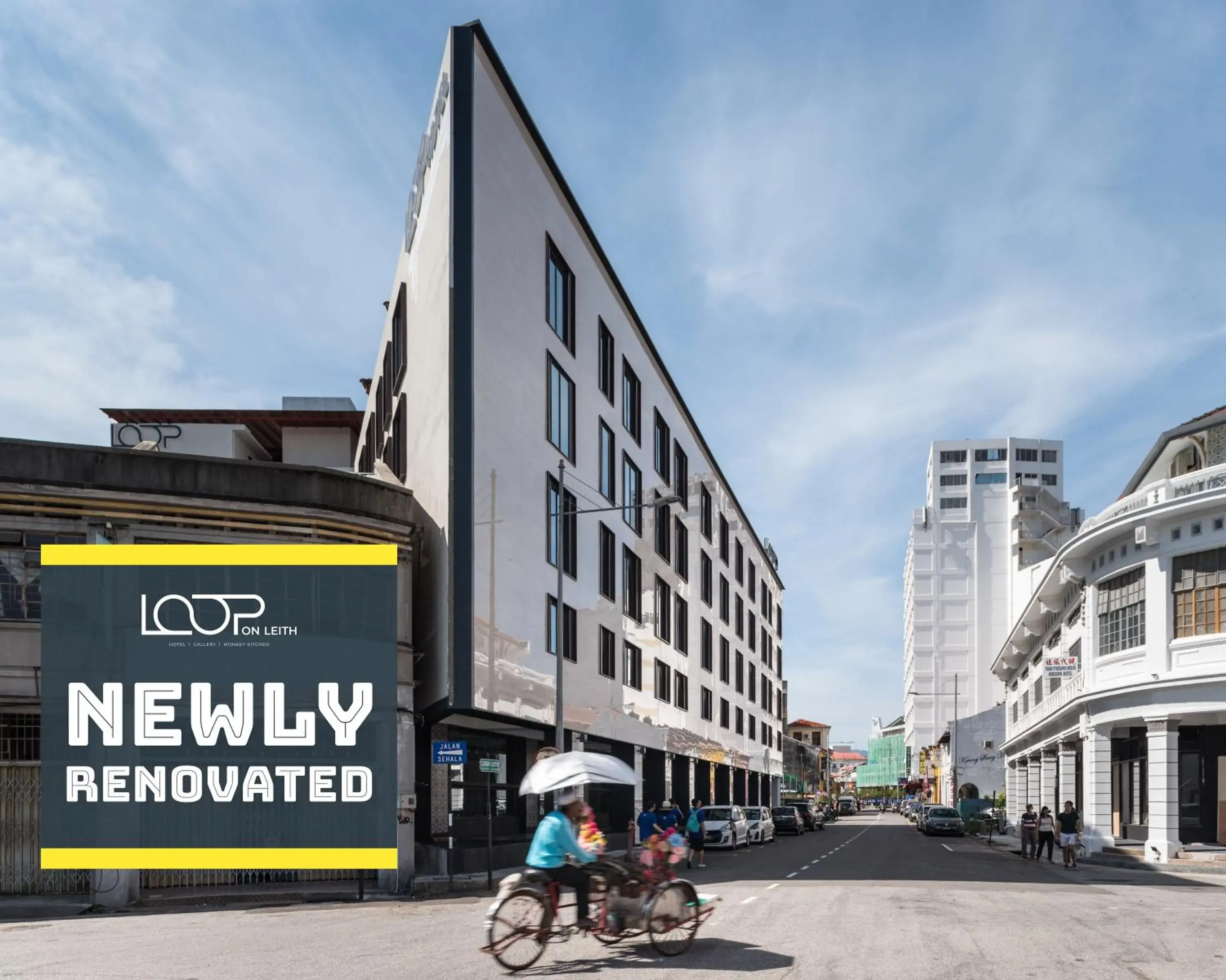 Property building in Loop On Leith George Town Penang Hotel Property building in Loop On Leith George Town Penang Hotel