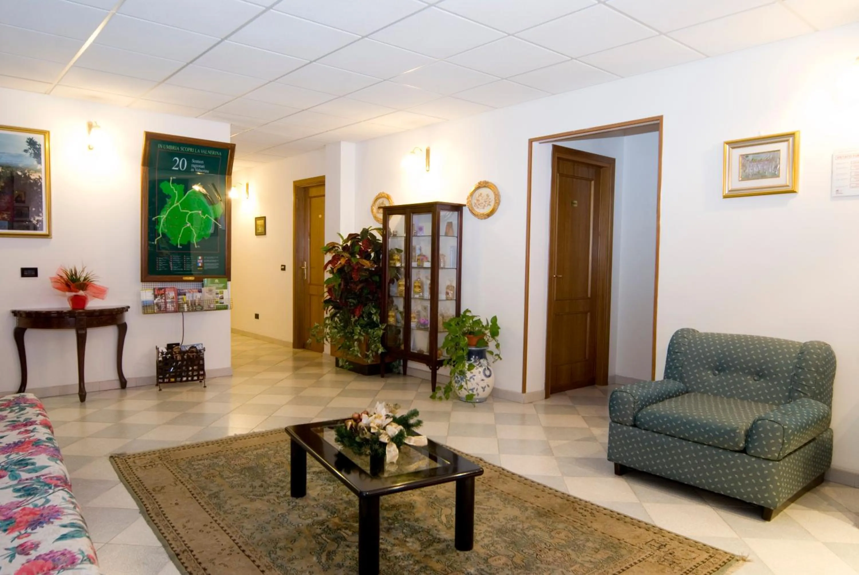 Lobby or reception in Hotel Il Quadrifoglio