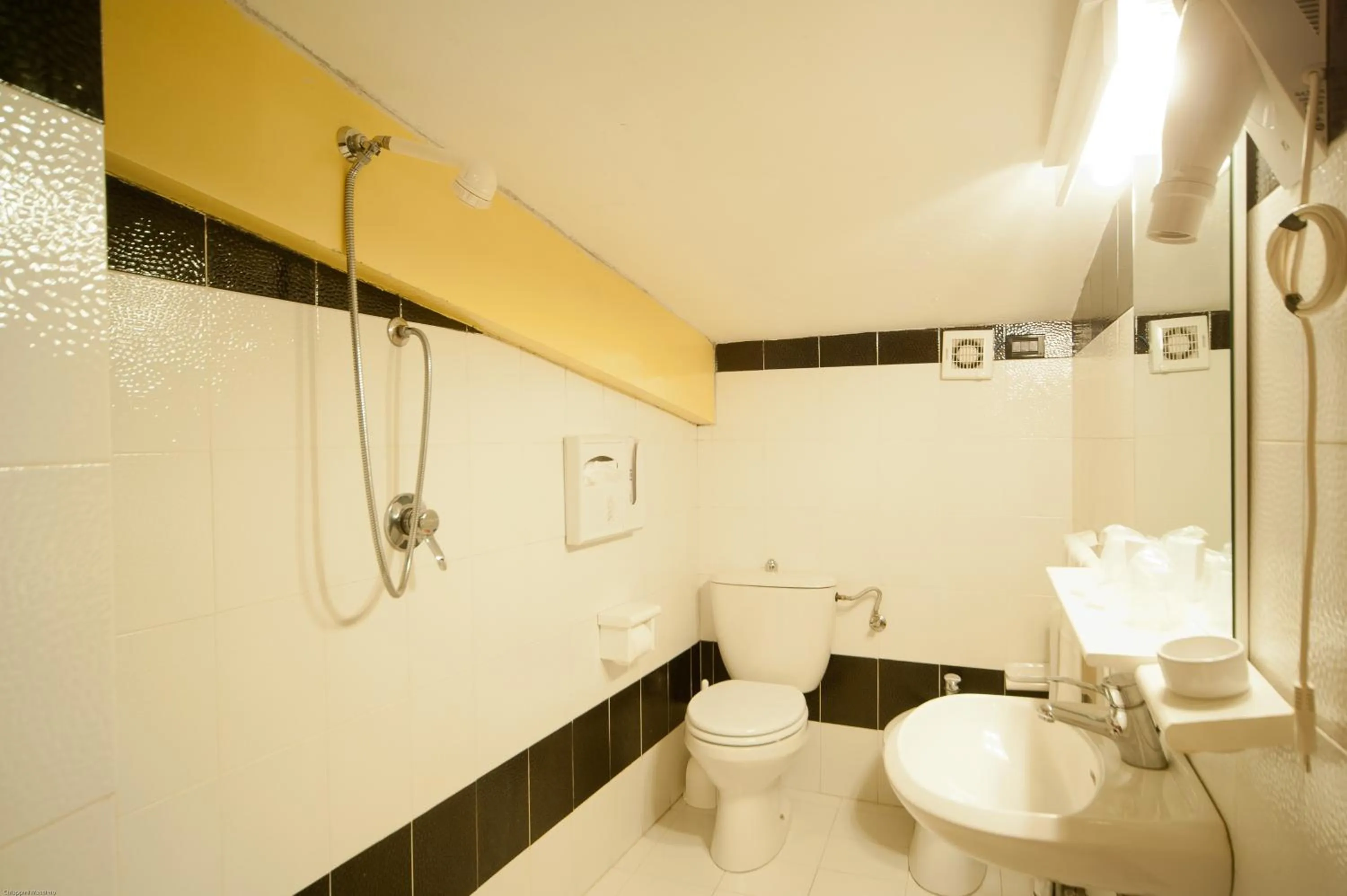 Bathroom in Hotel Il Quadrifoglio