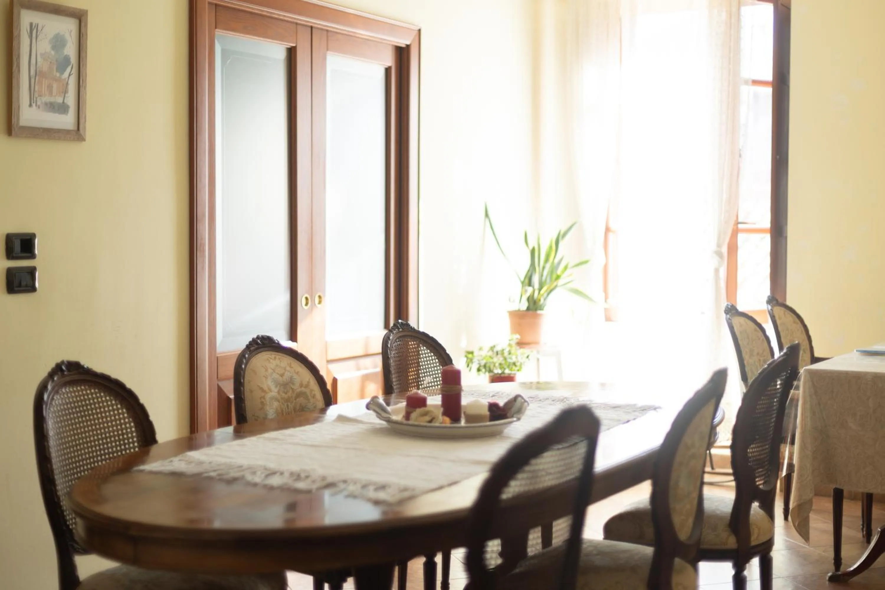 Dining area in Room & Breakfast La Dimora
