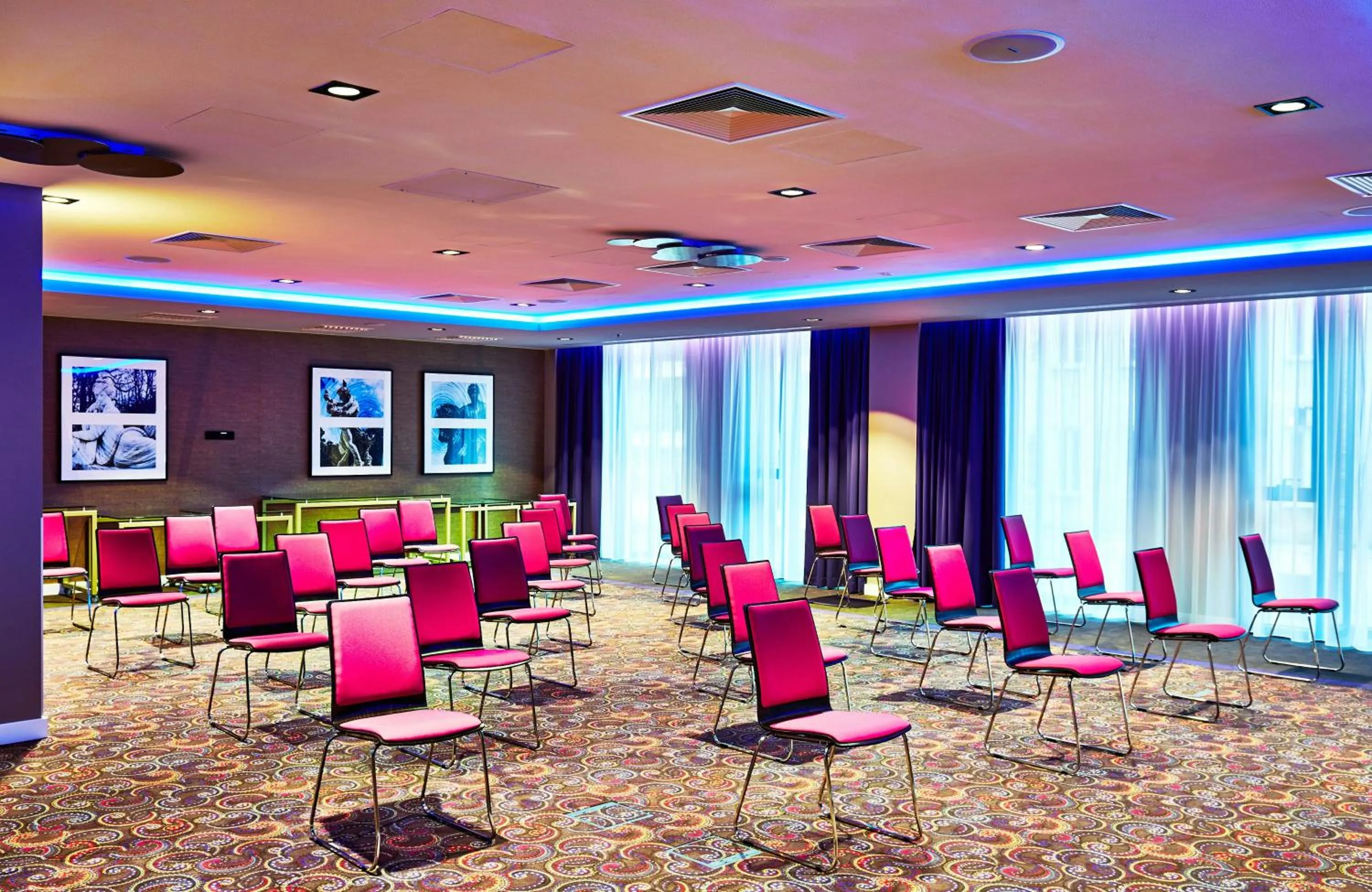 Meeting/conference room in NYX Hotel Warsaw by Leonardo Hotels