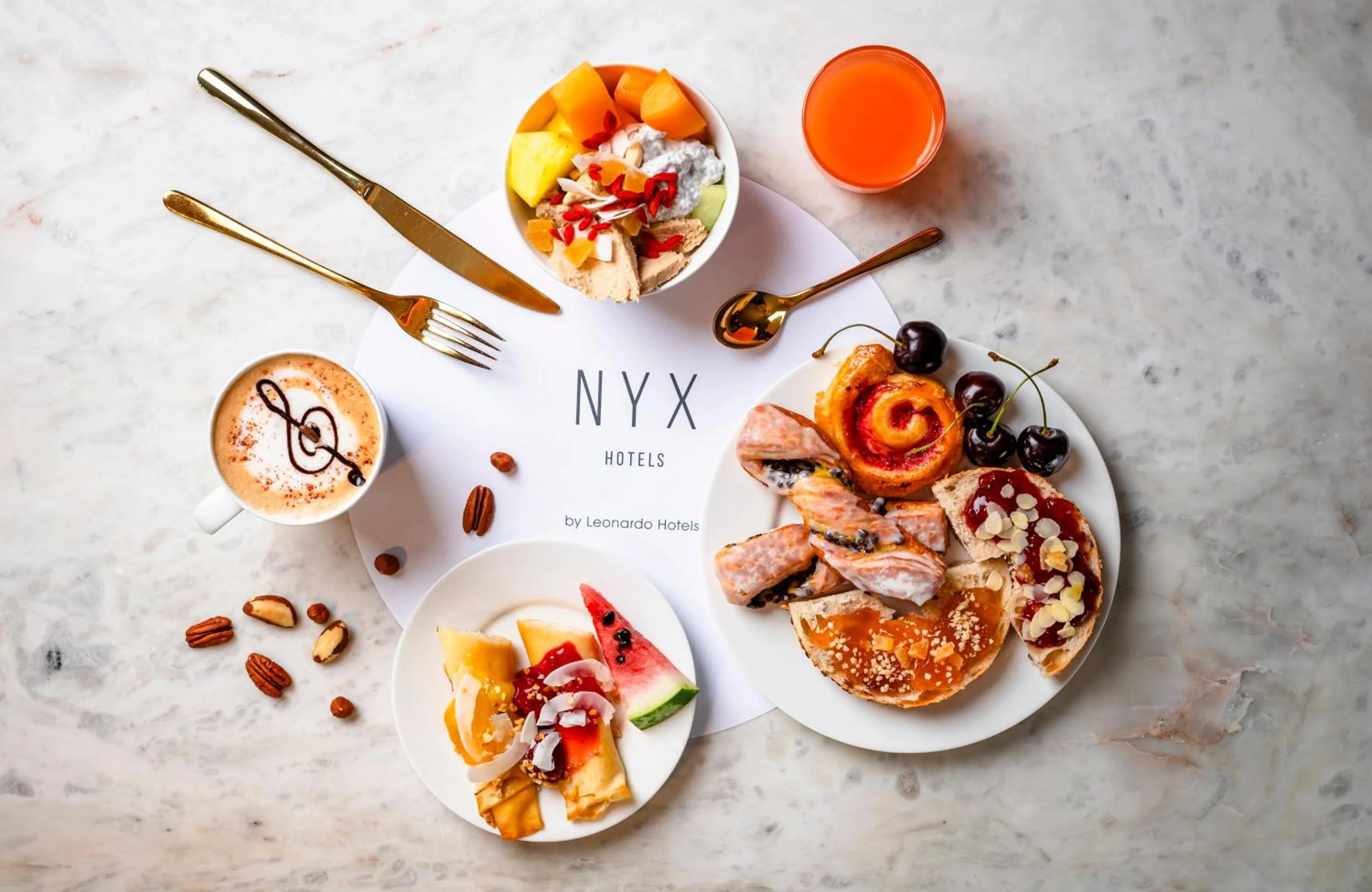 Breakfast in NYX Hotel Warsaw by Leonardo Hotels
