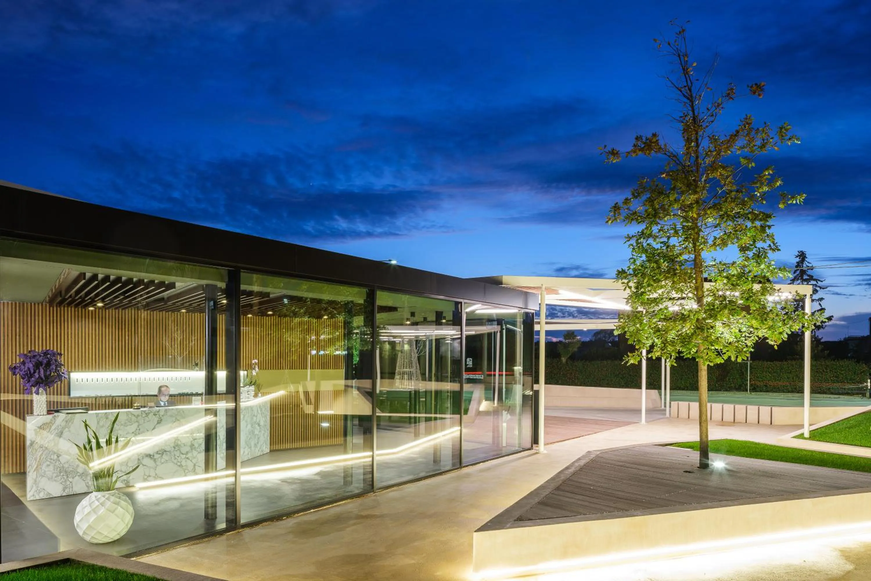 Property building in Hotel Royal Paestum