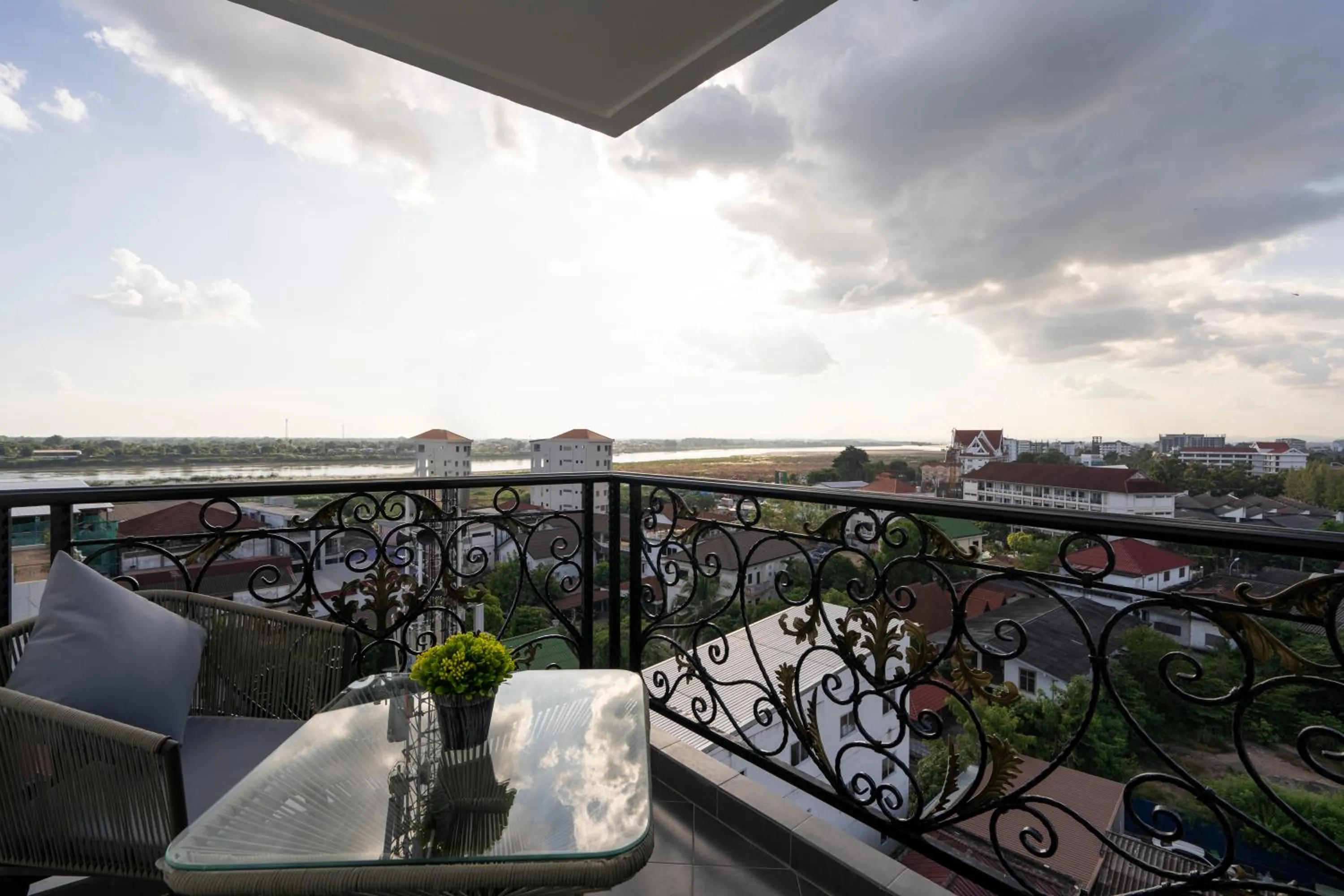 Balcony/Terrace in SureStay Hotel by Best Western Vientiane