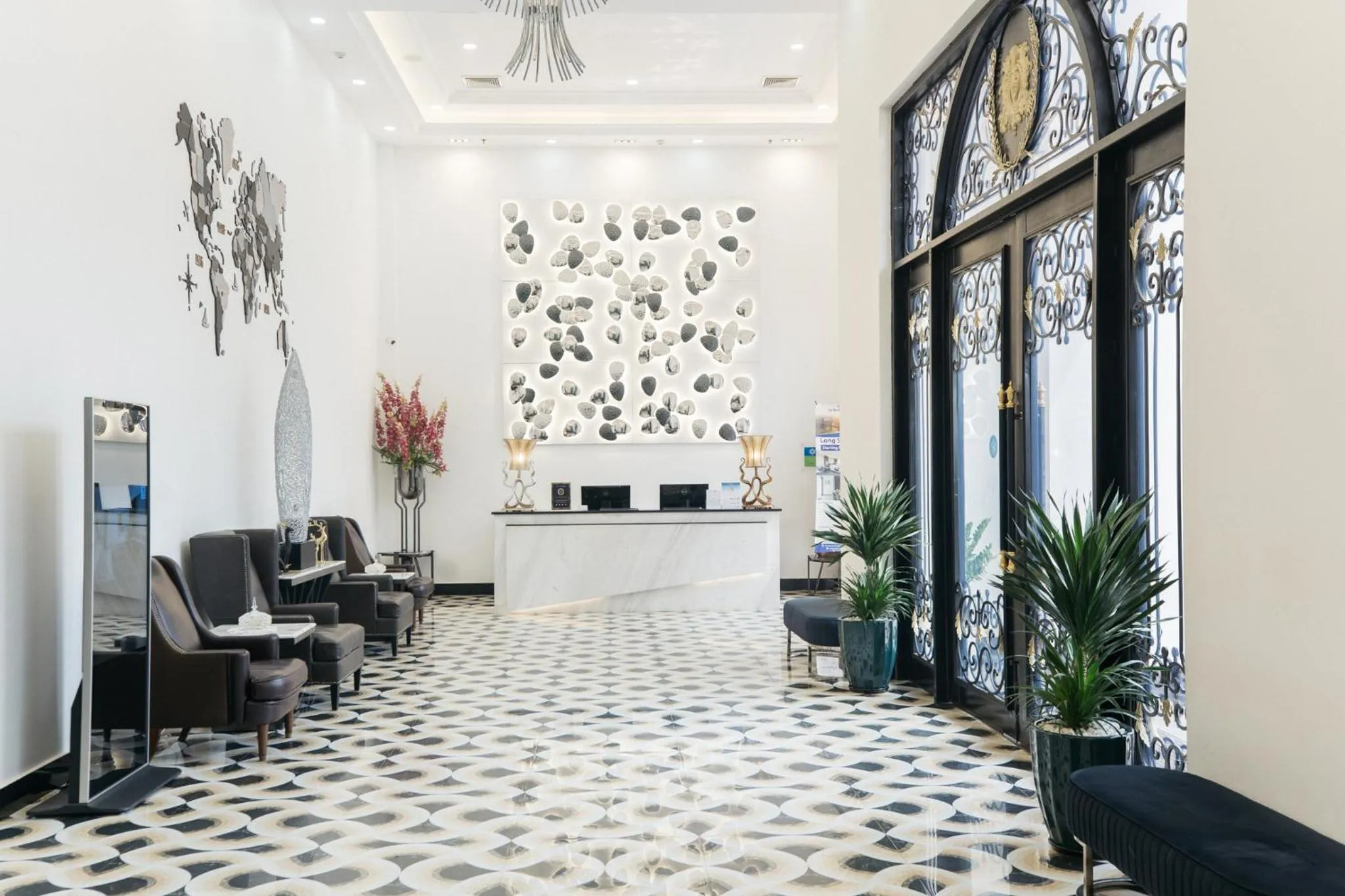 Lobby or reception in SureStay Hotel by Best Western Vientiane