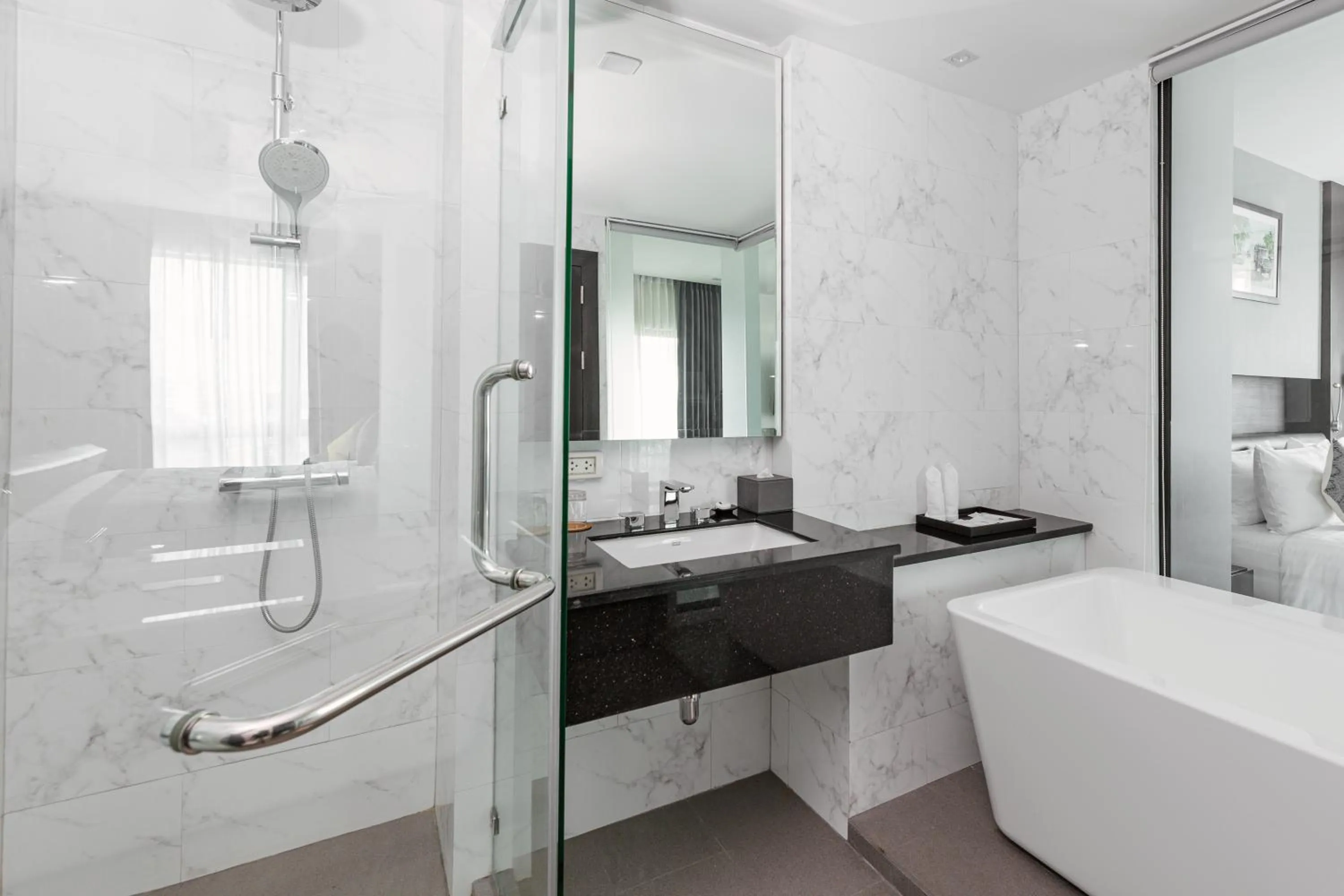 Bathroom in SureStay Hotel by Best Western Vientiane