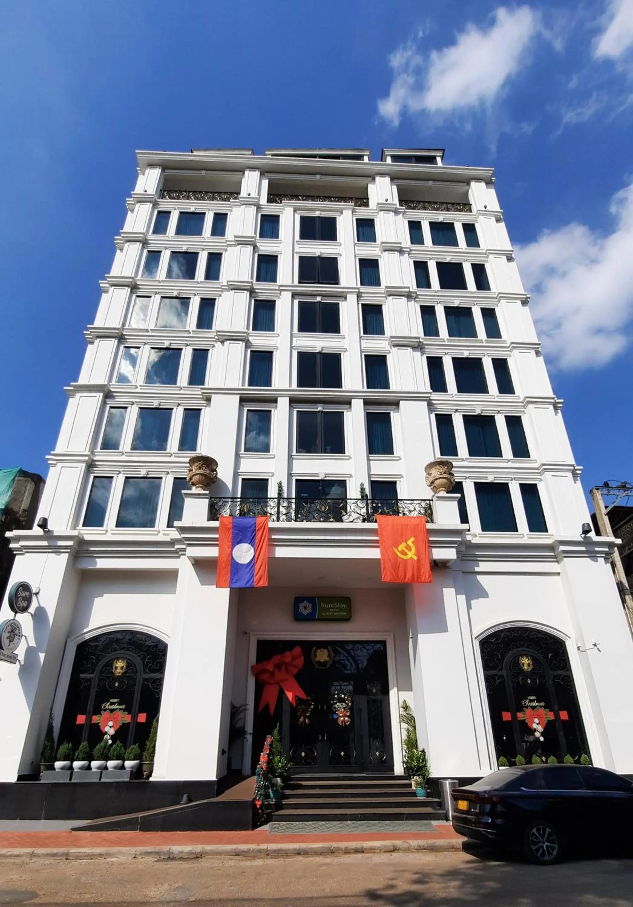 Property building in SureStay Hotel by Best Western Vientiane