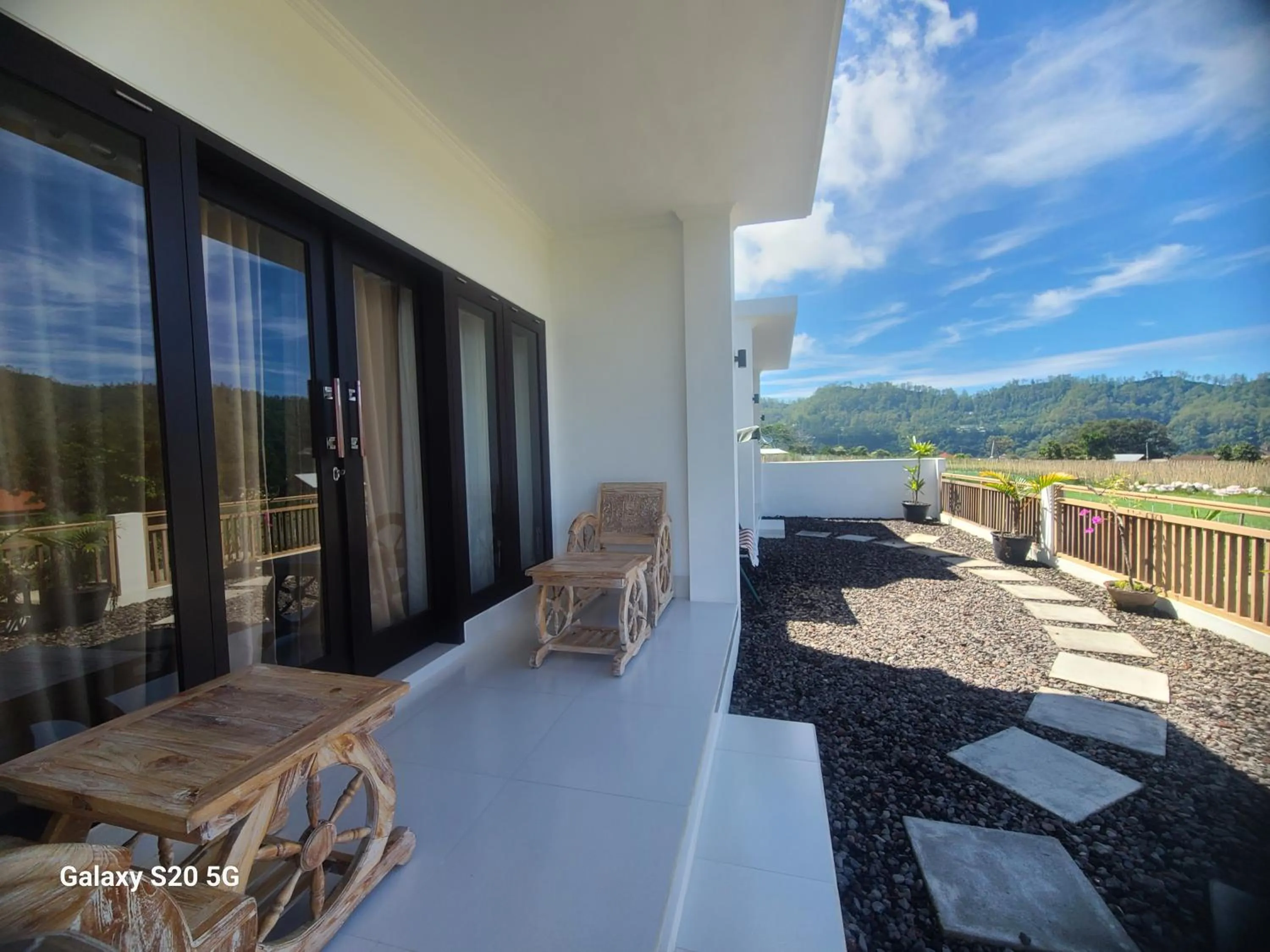 Property building in Batur lake view