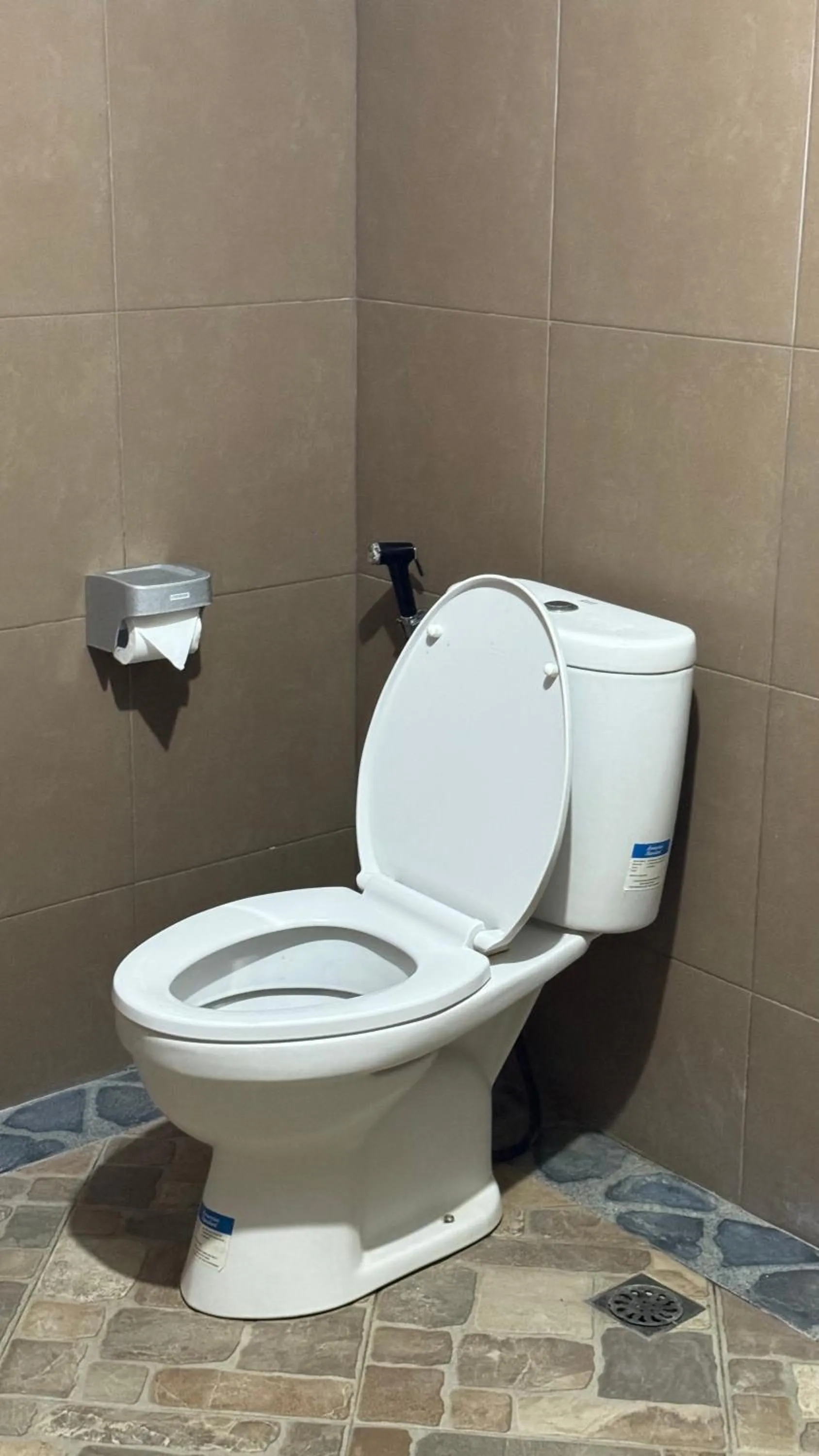 Toilet in Batur lake view