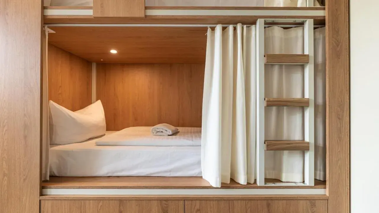 bunk bed, Bed in Wandery Hostel Dessau bunk bed, Bed in Wandery Hostel Dessau