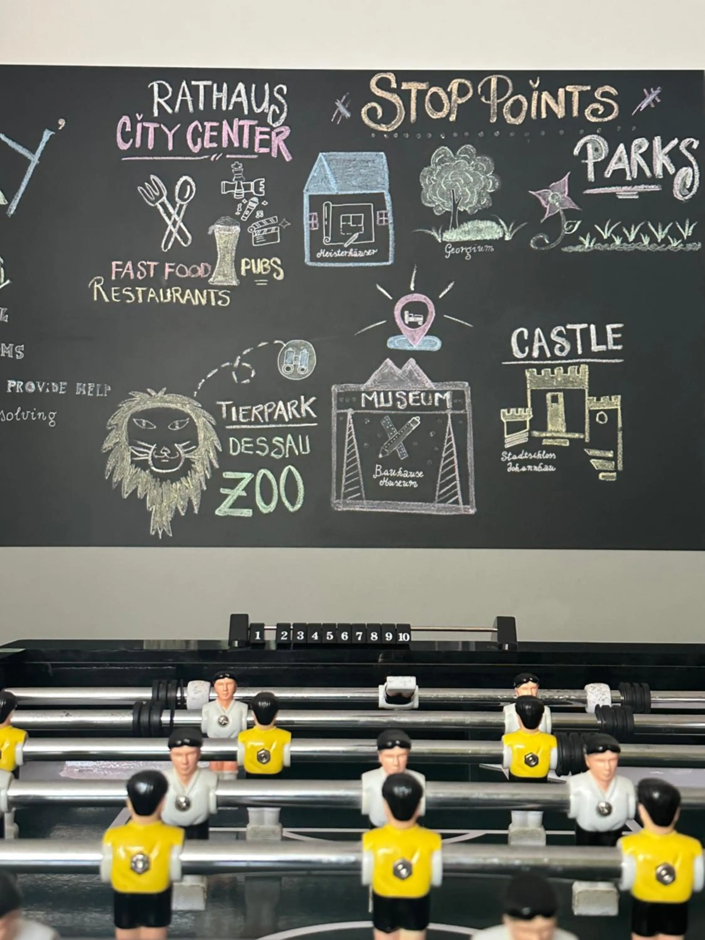 Communal lounge/ TV room in Clubhostel