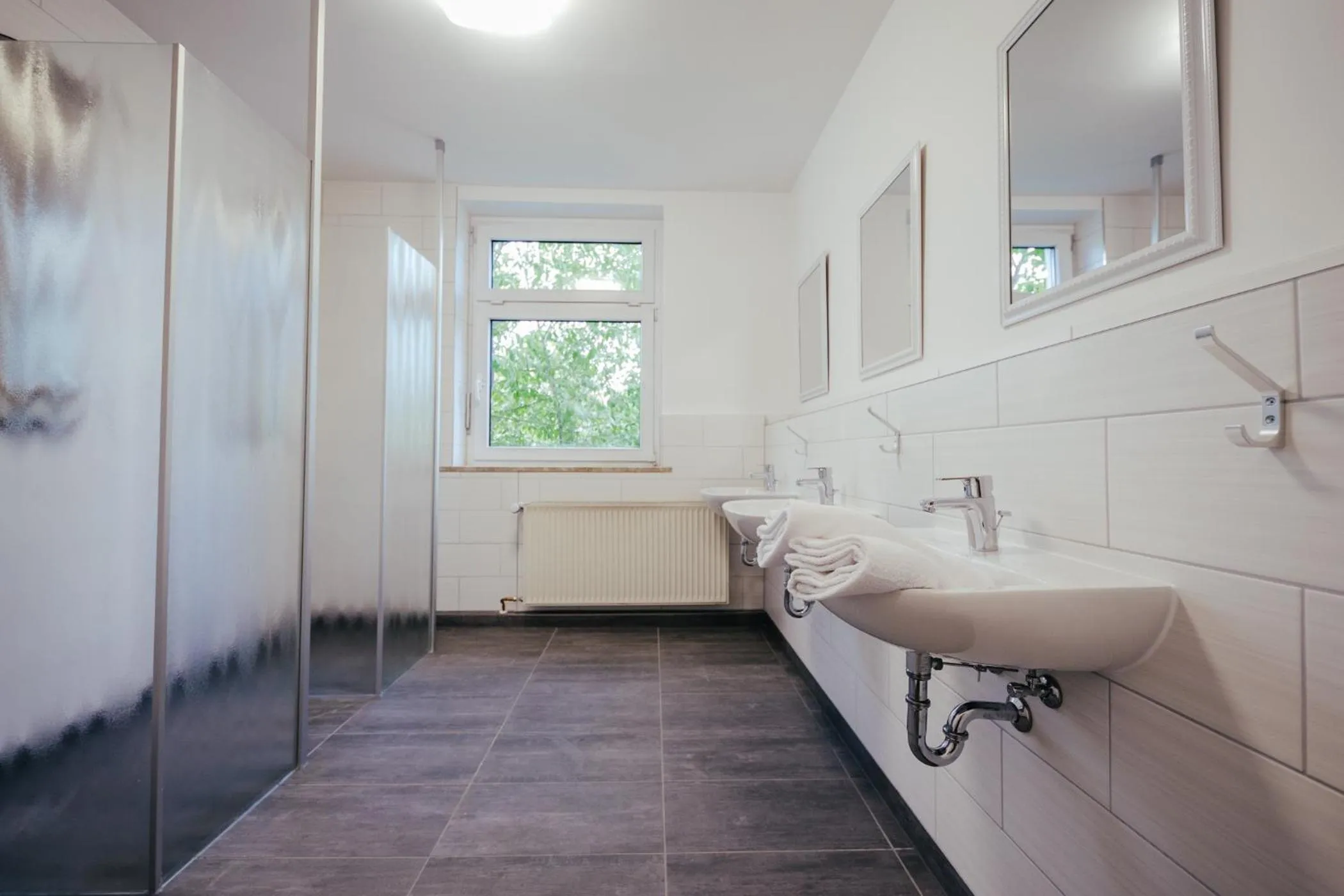 Shower in Wandery Hotel & Hostel Dessau