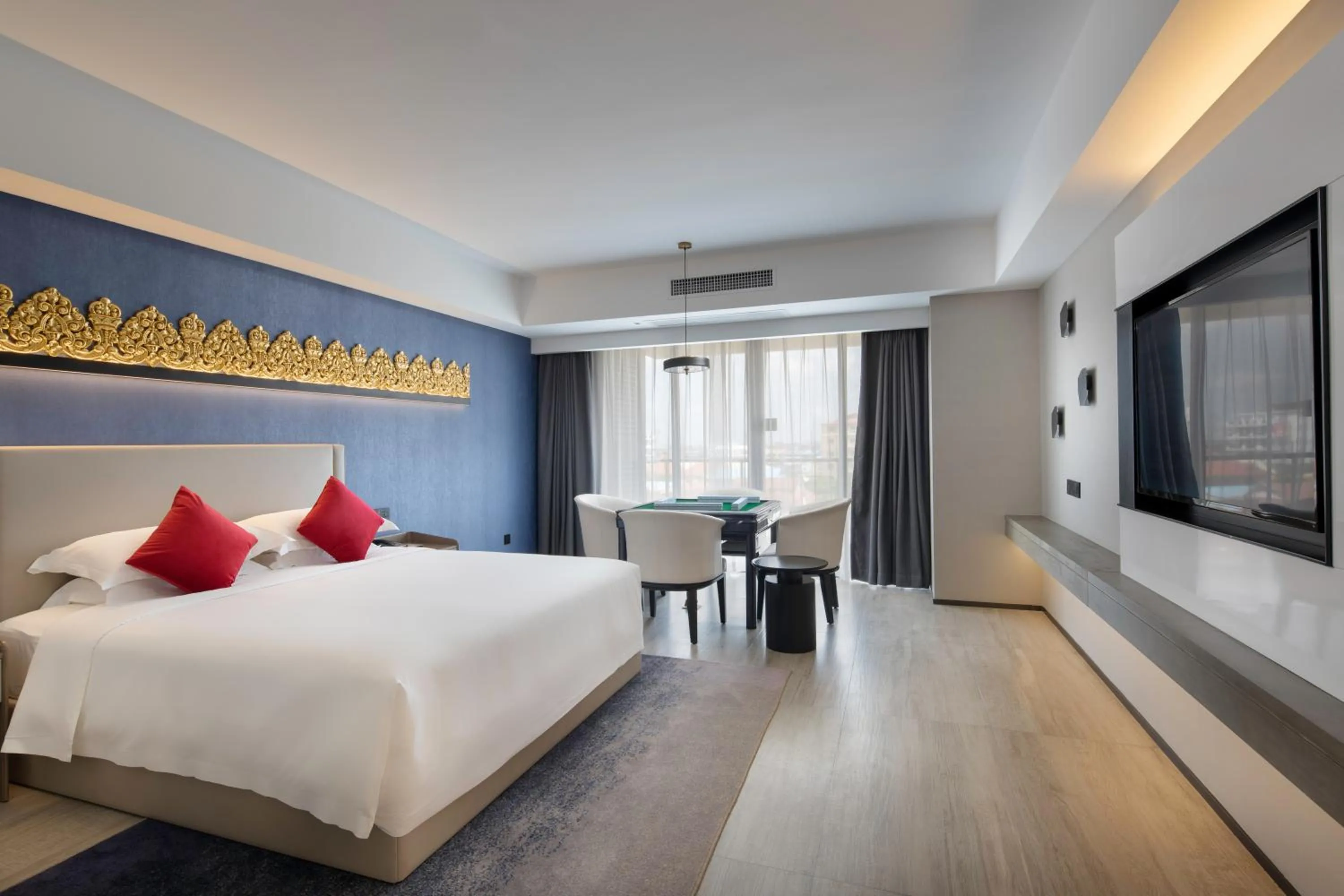 Photo of the whole room, Bed in Tian Yi International Hotel 天艺国际酒店