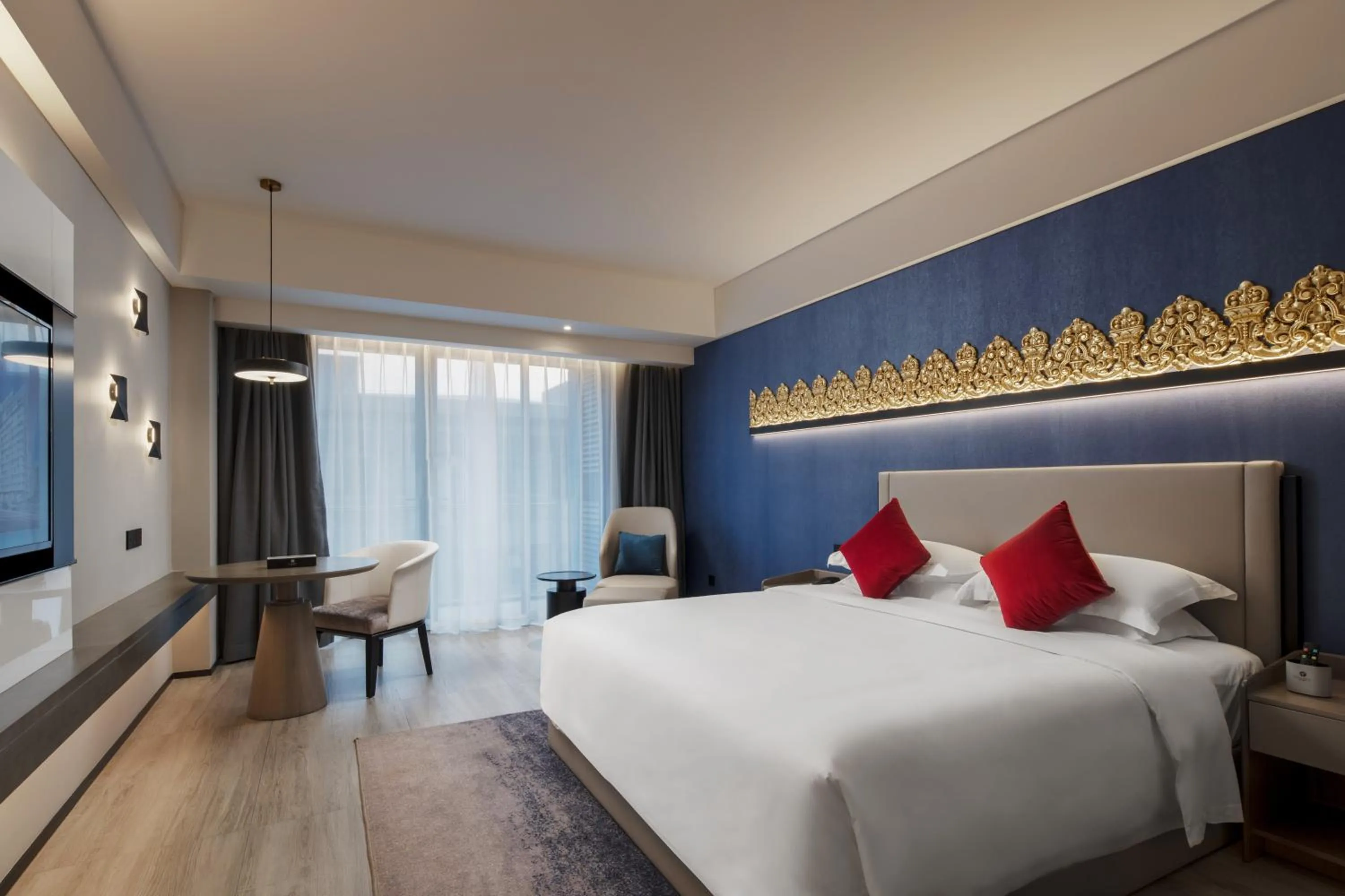 Bed in Tian Yi International Hotel 天艺国际酒店