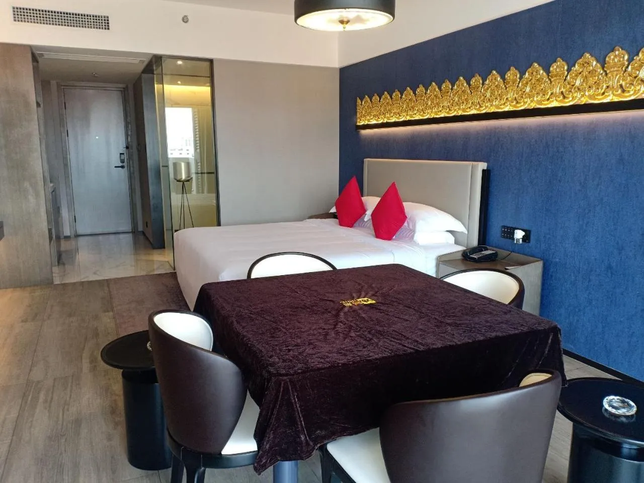 Bed in Tian Yi International Hotel 天艺国际酒店