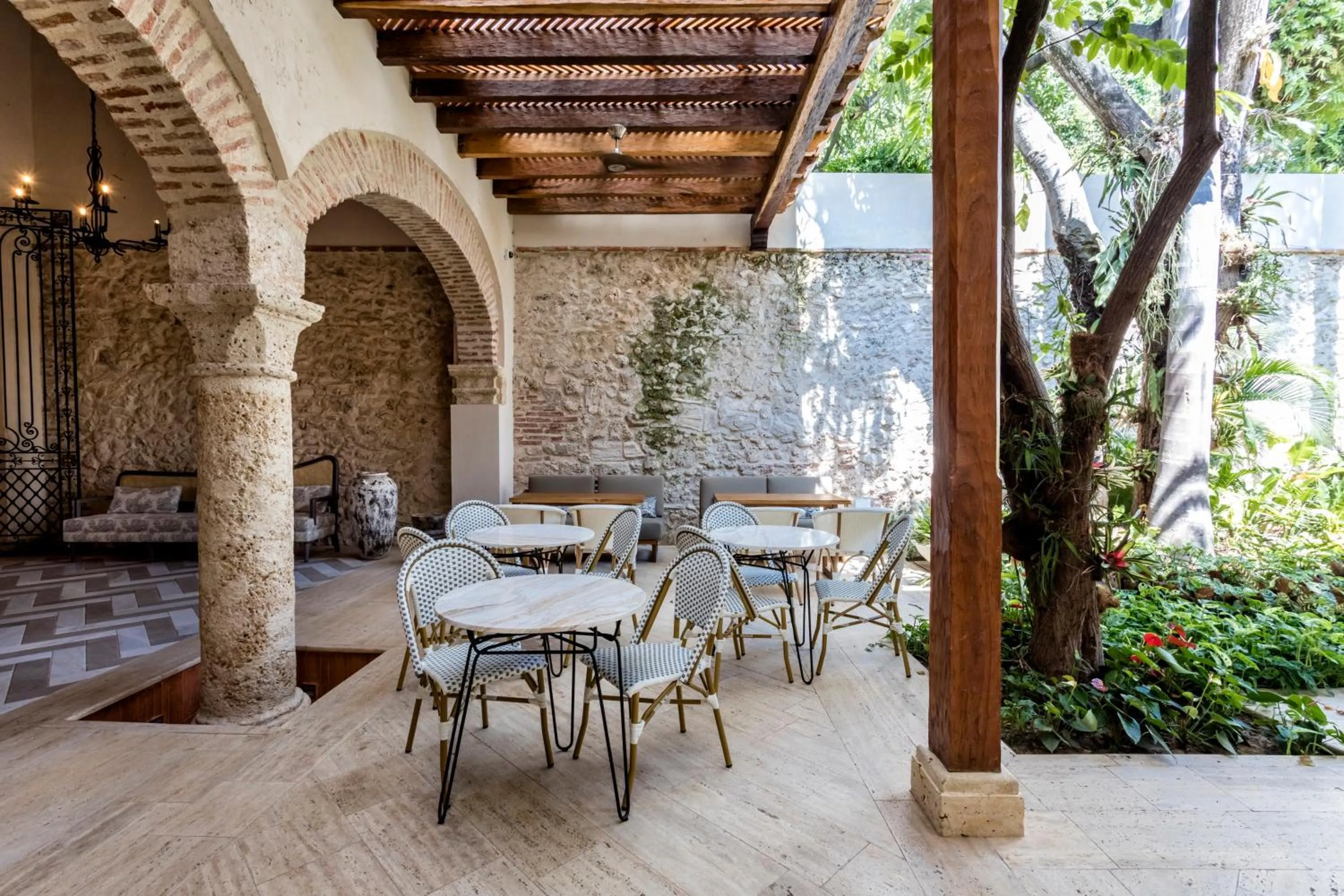 Patio in Eurostars Marqués de Villalta