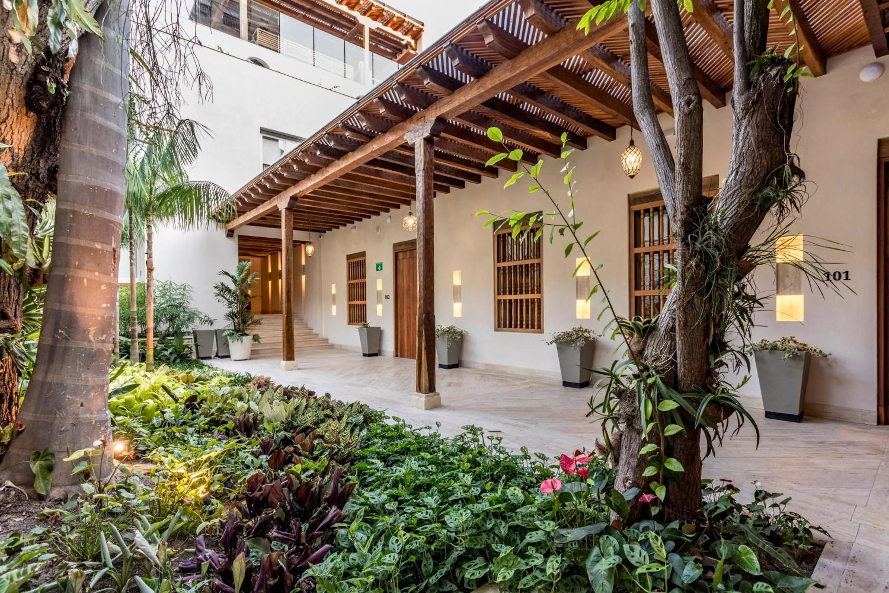 Garden in Eurostars Marqués de Villalta