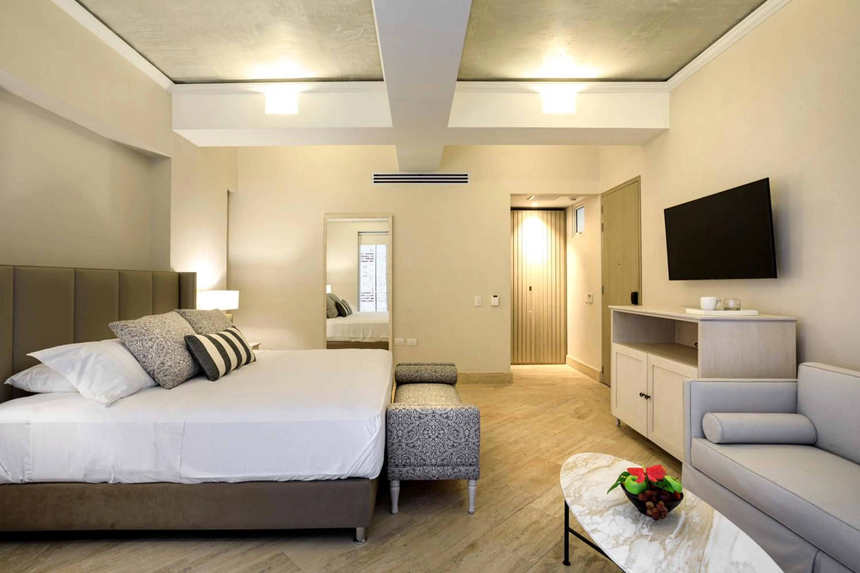 TV and multimedia, Bed in Eurostars Marqués de Villalta