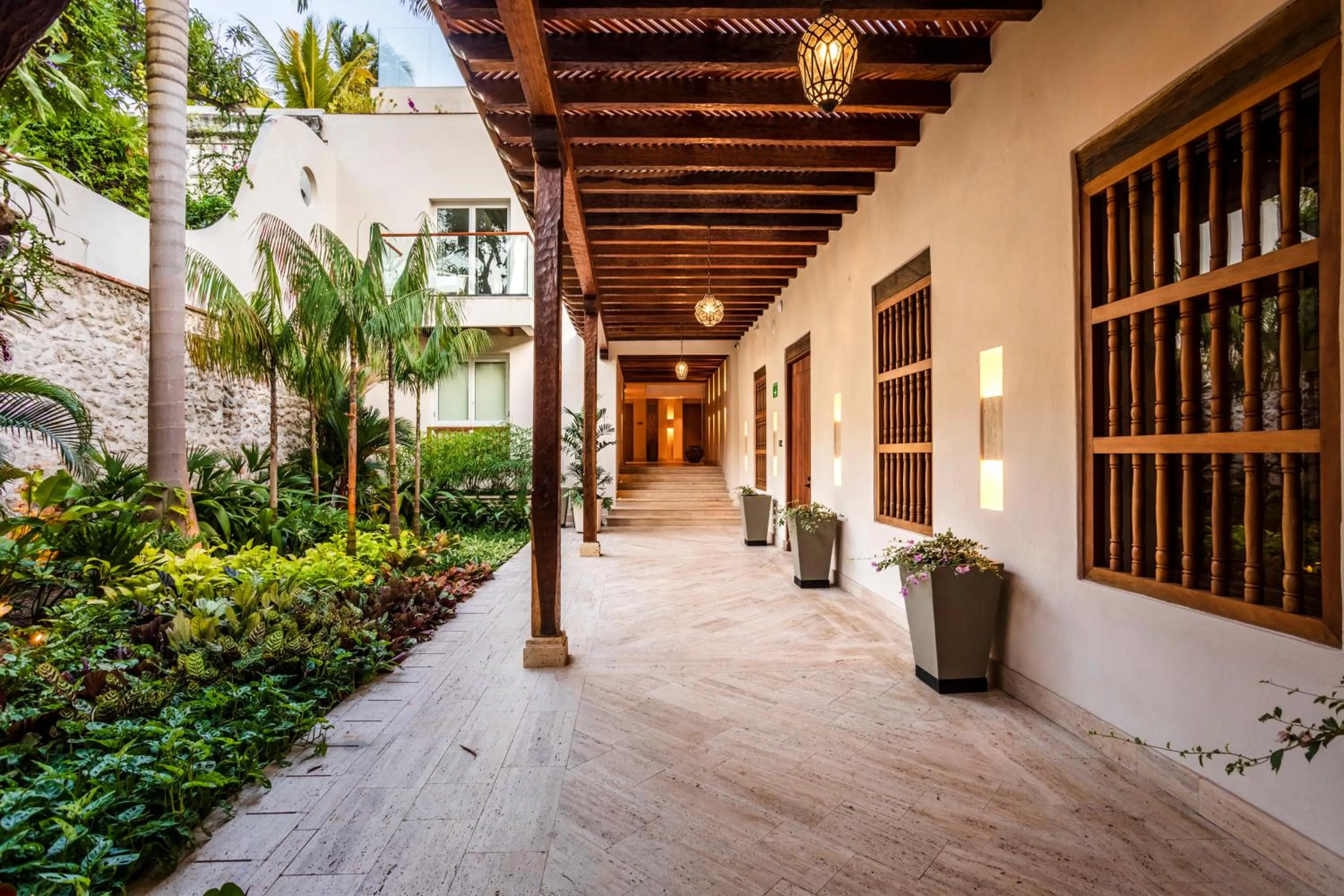 Patio in Eurostars Marqués de Villalta