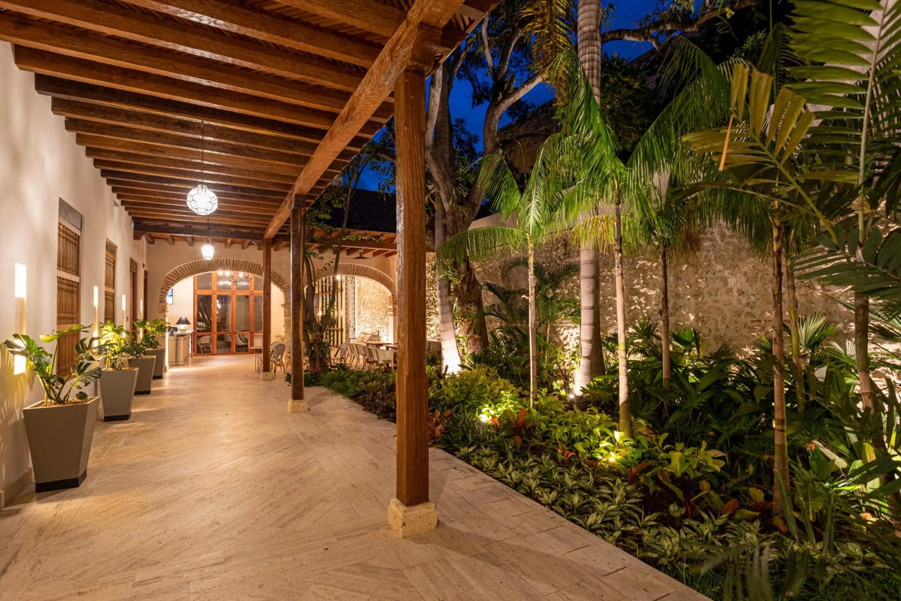 Patio in Eurostars Marqués de Villalta