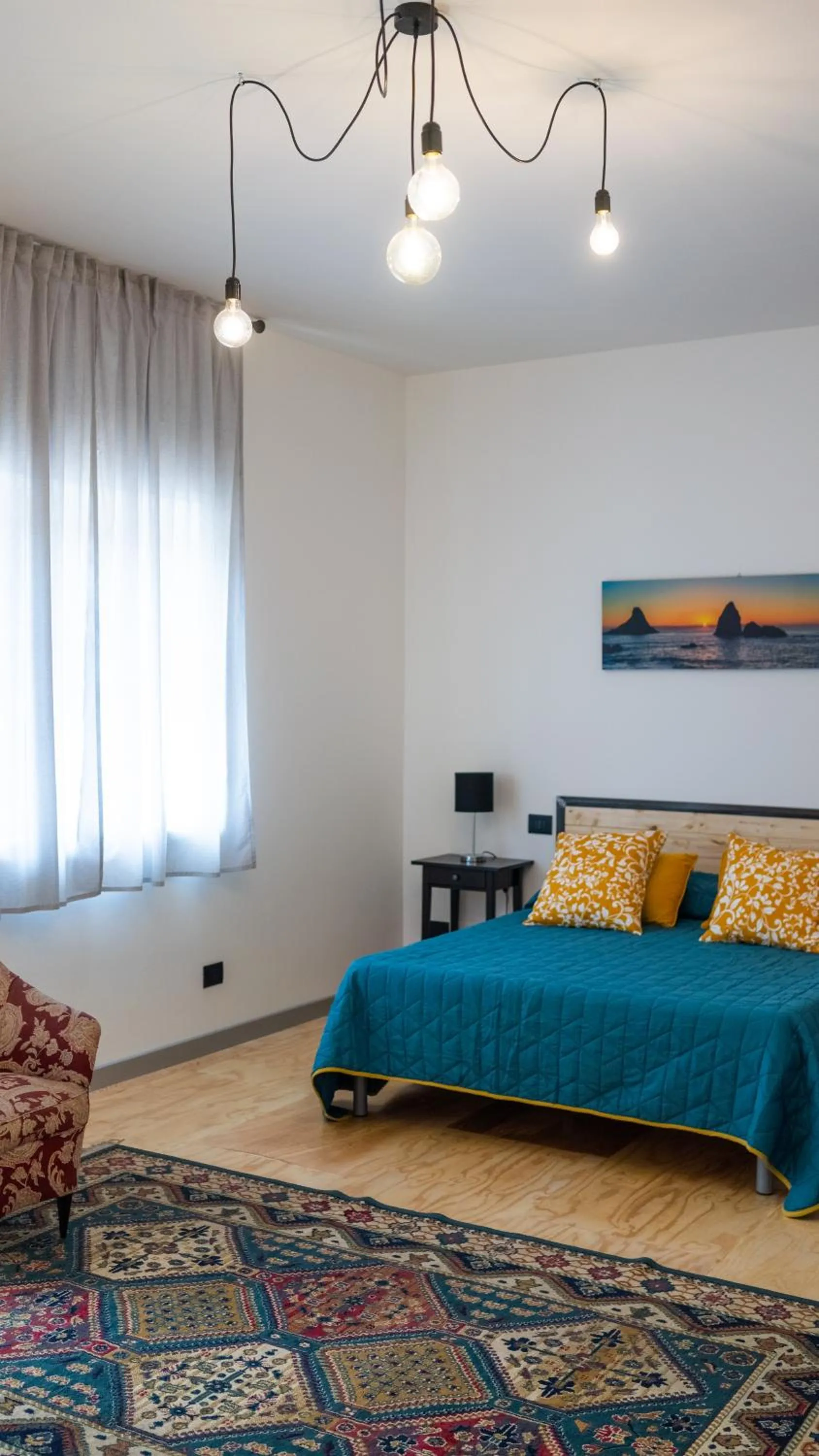 Bed in B&B Mount Etna