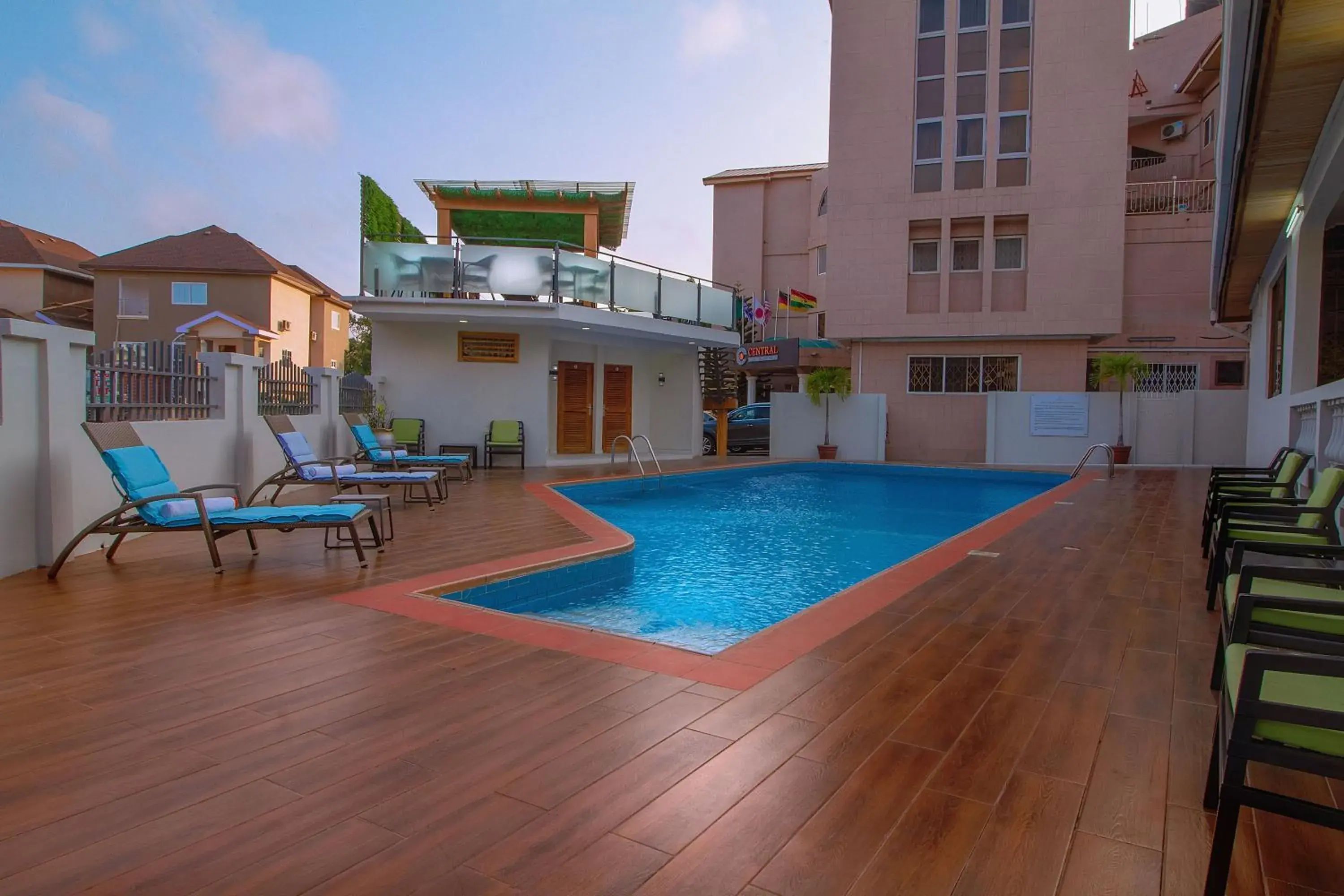 Property building in Central Hotel Ridge Property building in Central Hotel Ridge