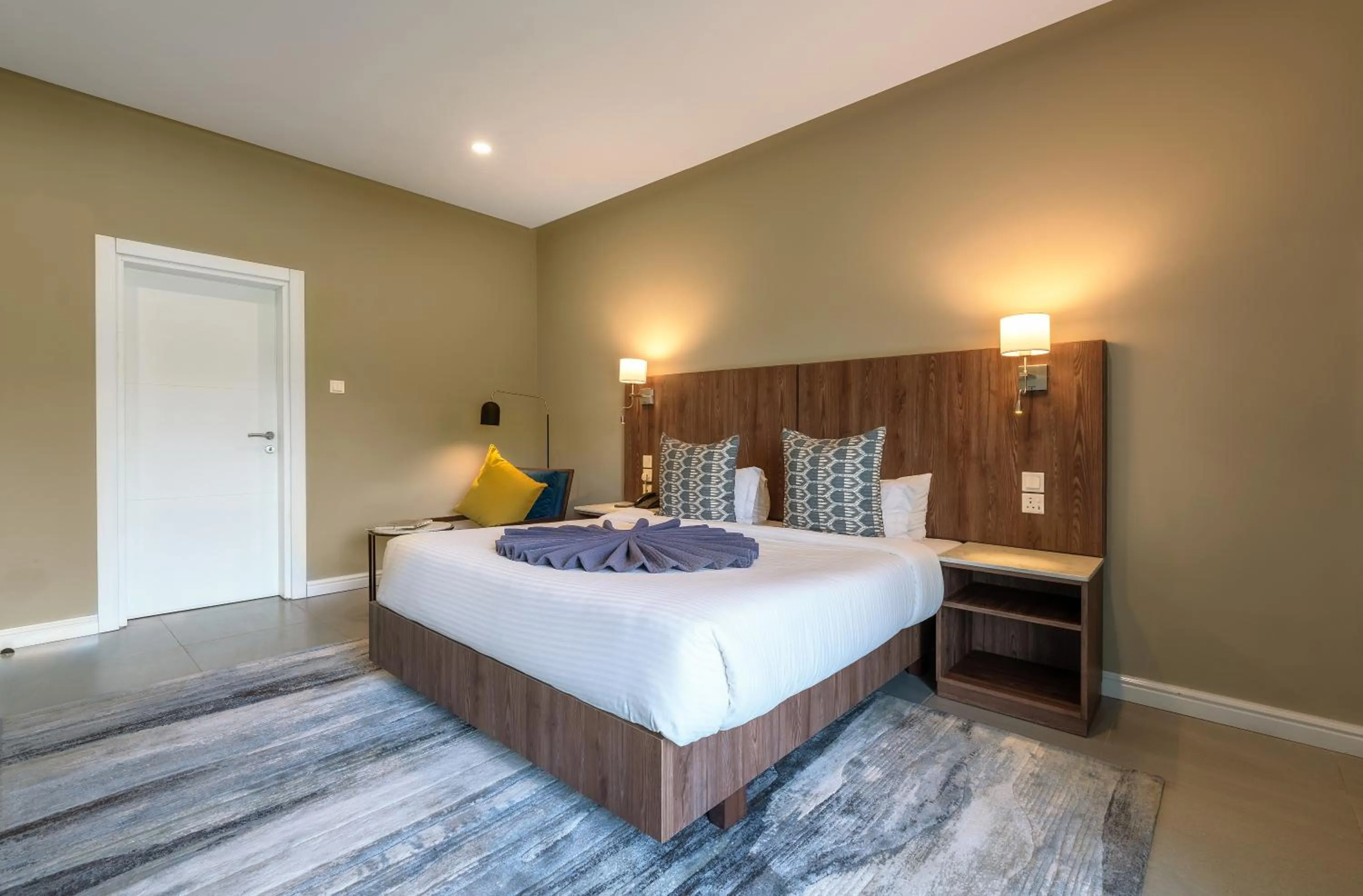 Bed in Central Hotel Ridge