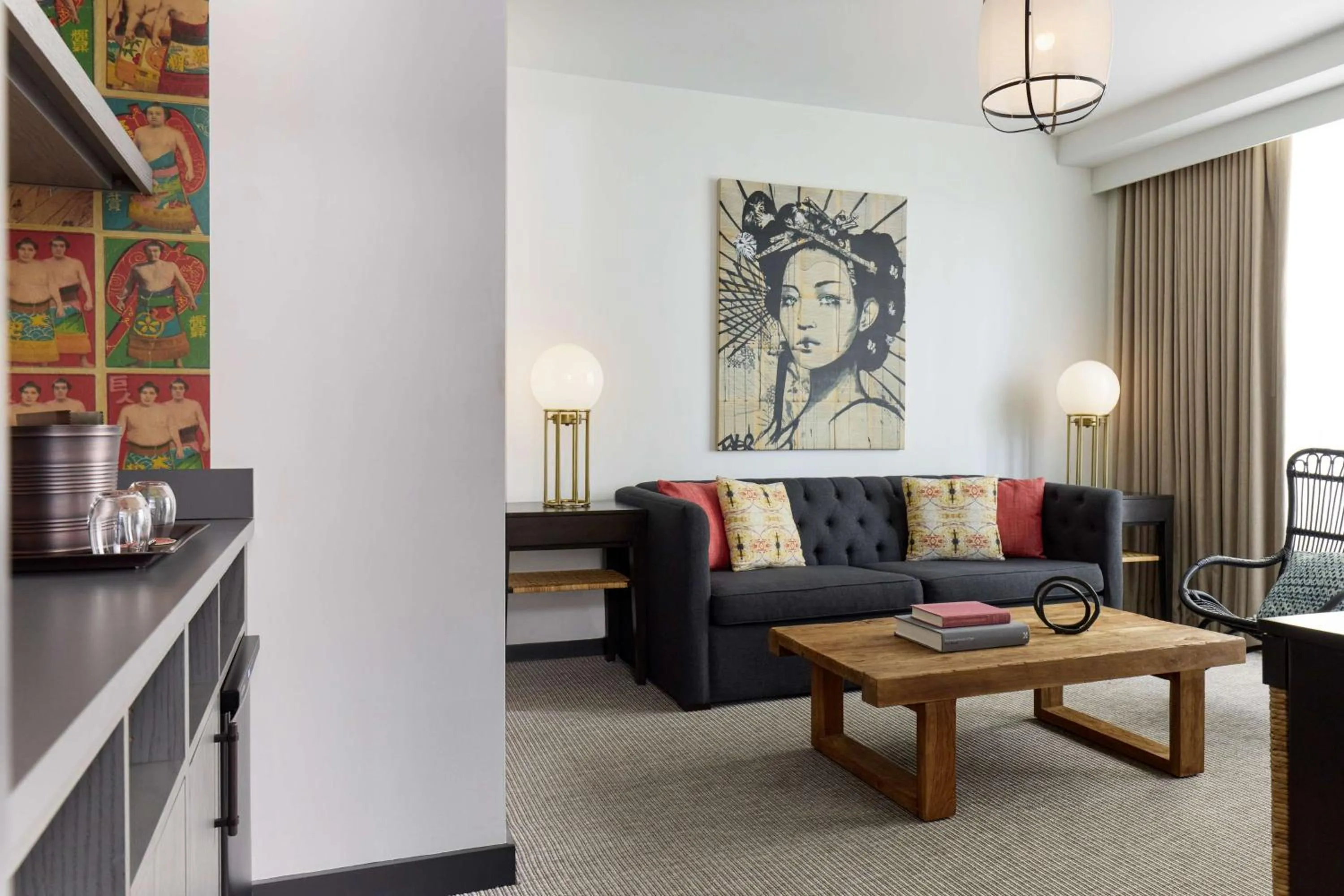 Photo of the whole room in Hotel Kabuki, part of JdV by Hyatt