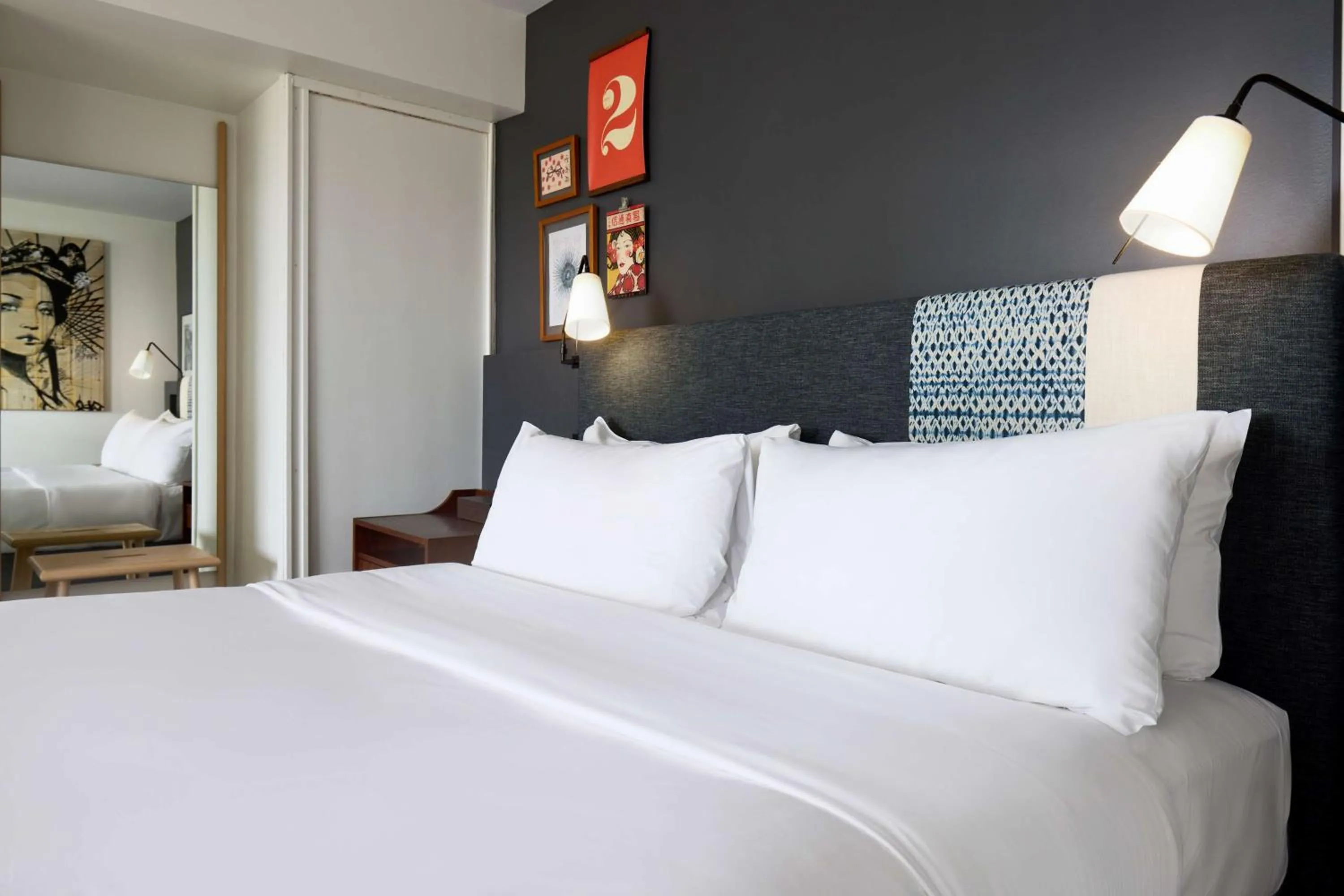 Bedroom, Bed in Hotel Kabuki, part of JdV by Hyatt