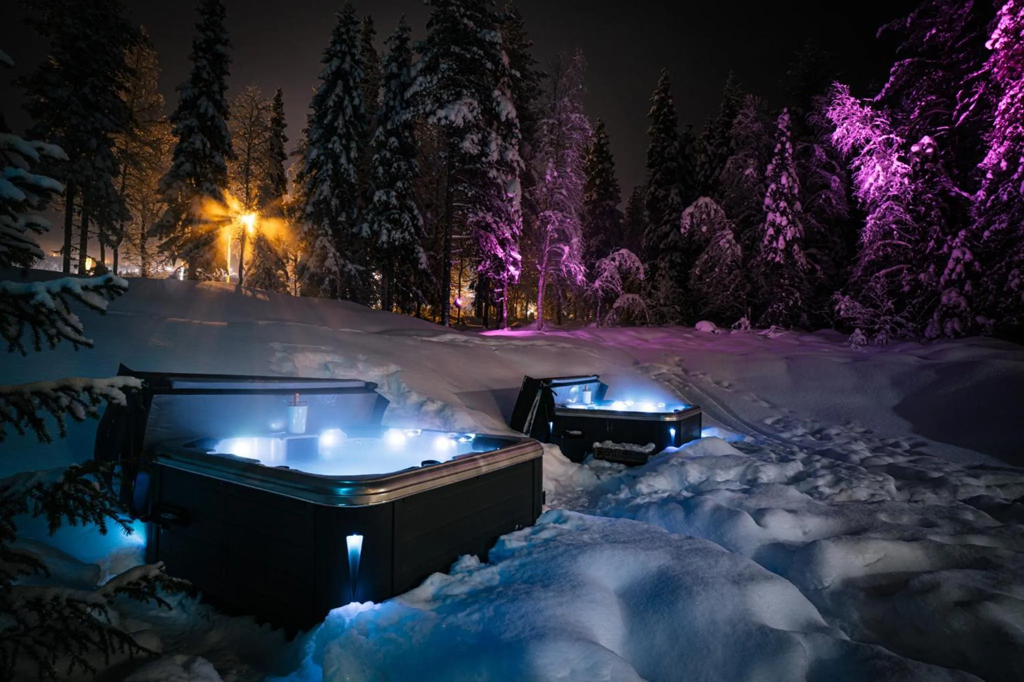 Winter in Levi Black Apartments