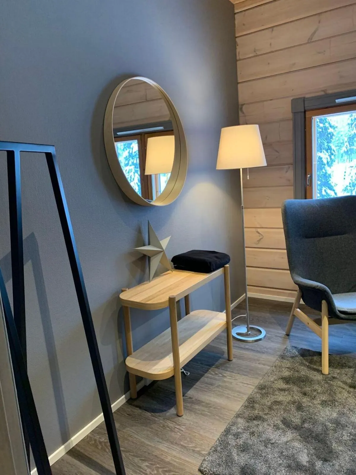 Bedroom in Levi Black Apartments