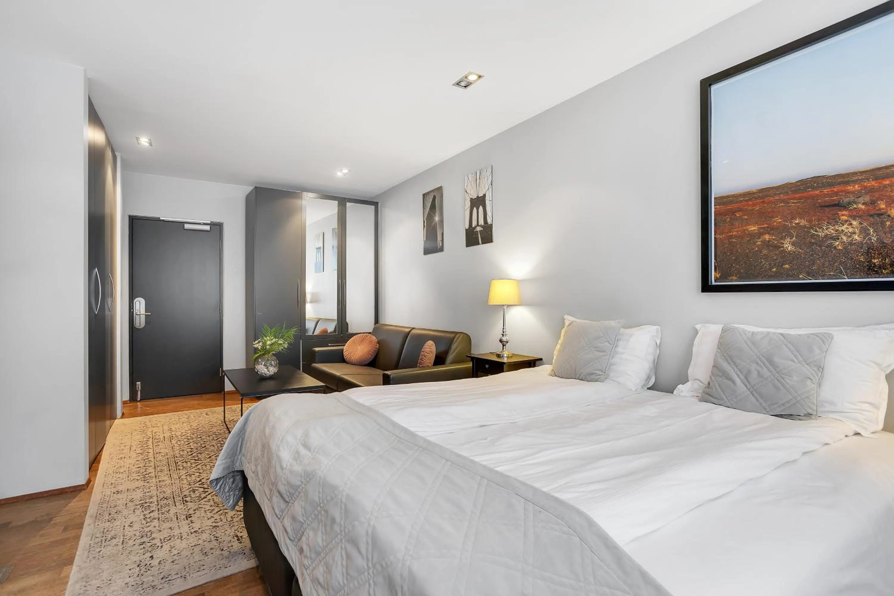 Photo of the whole room, Bed in Midtown Hotel