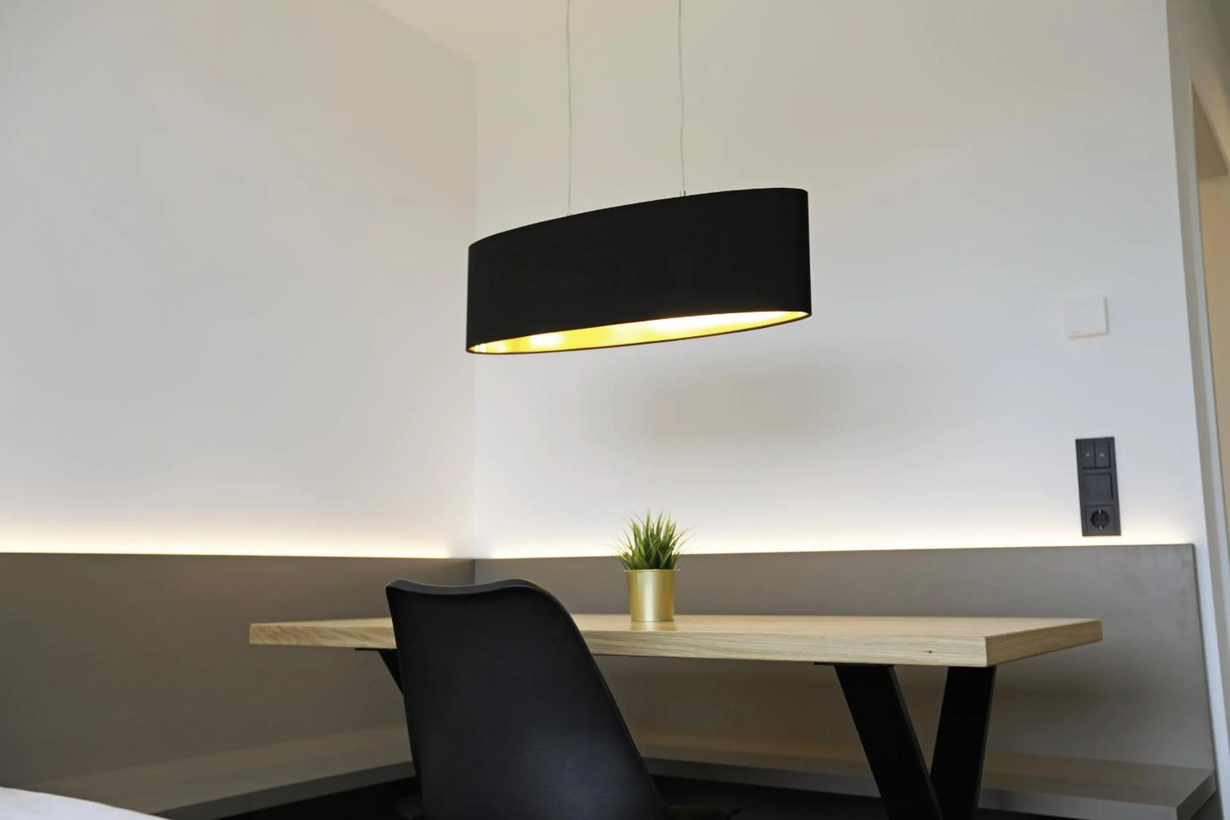 Seating area in Saminapark Aparthotel