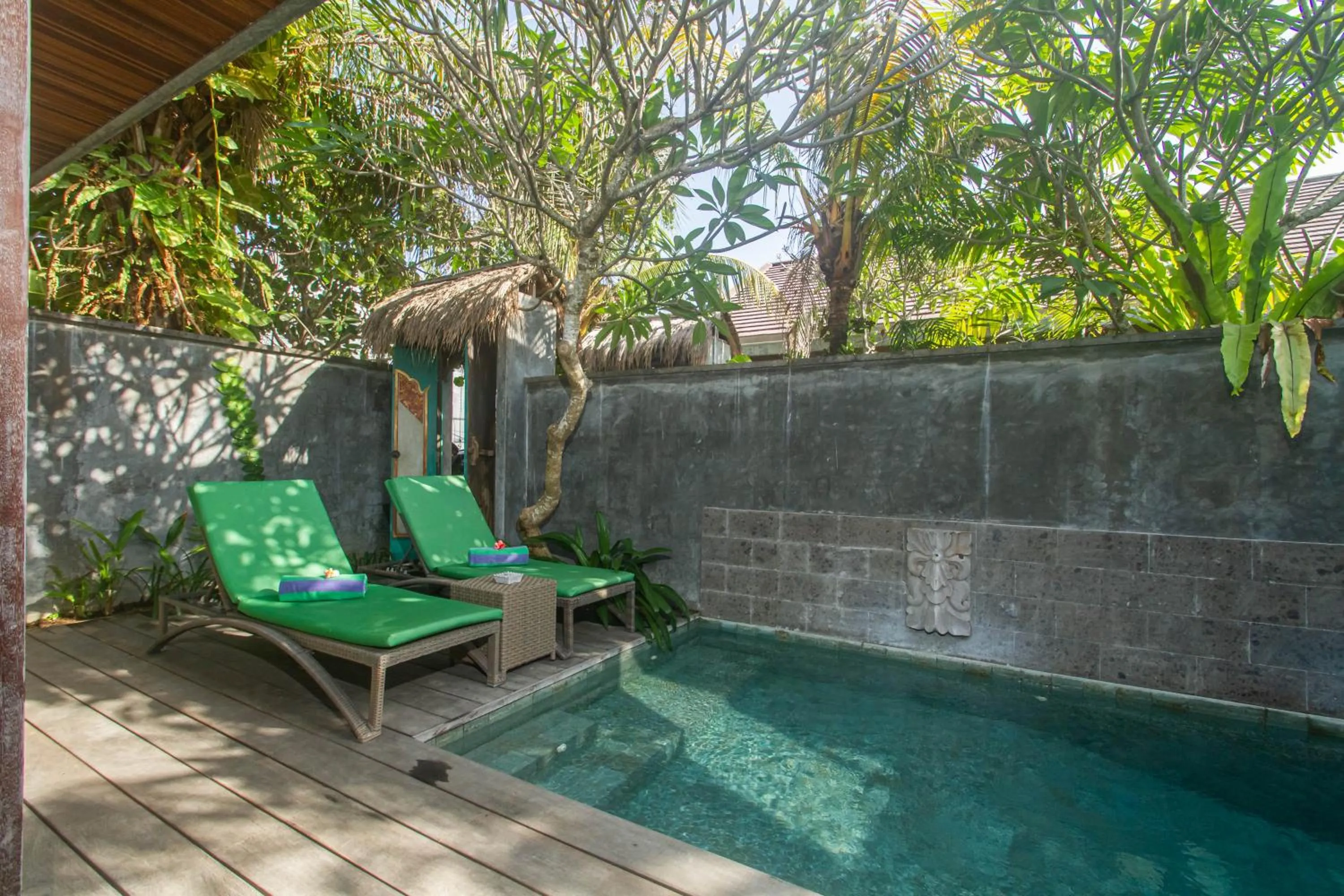 Swimming pool in Sari Dana Villas