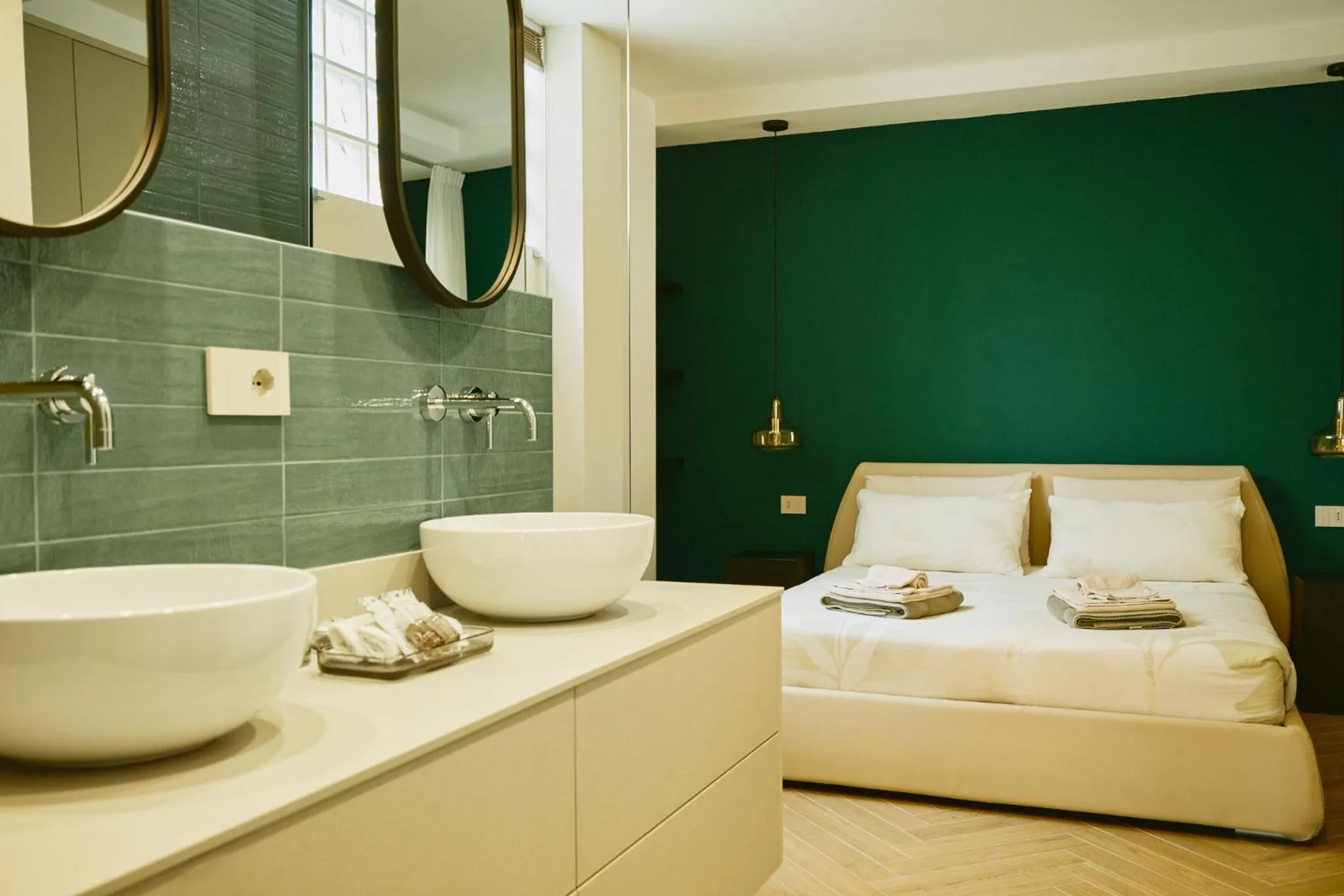 Bedroom in Residence Antico Torchio