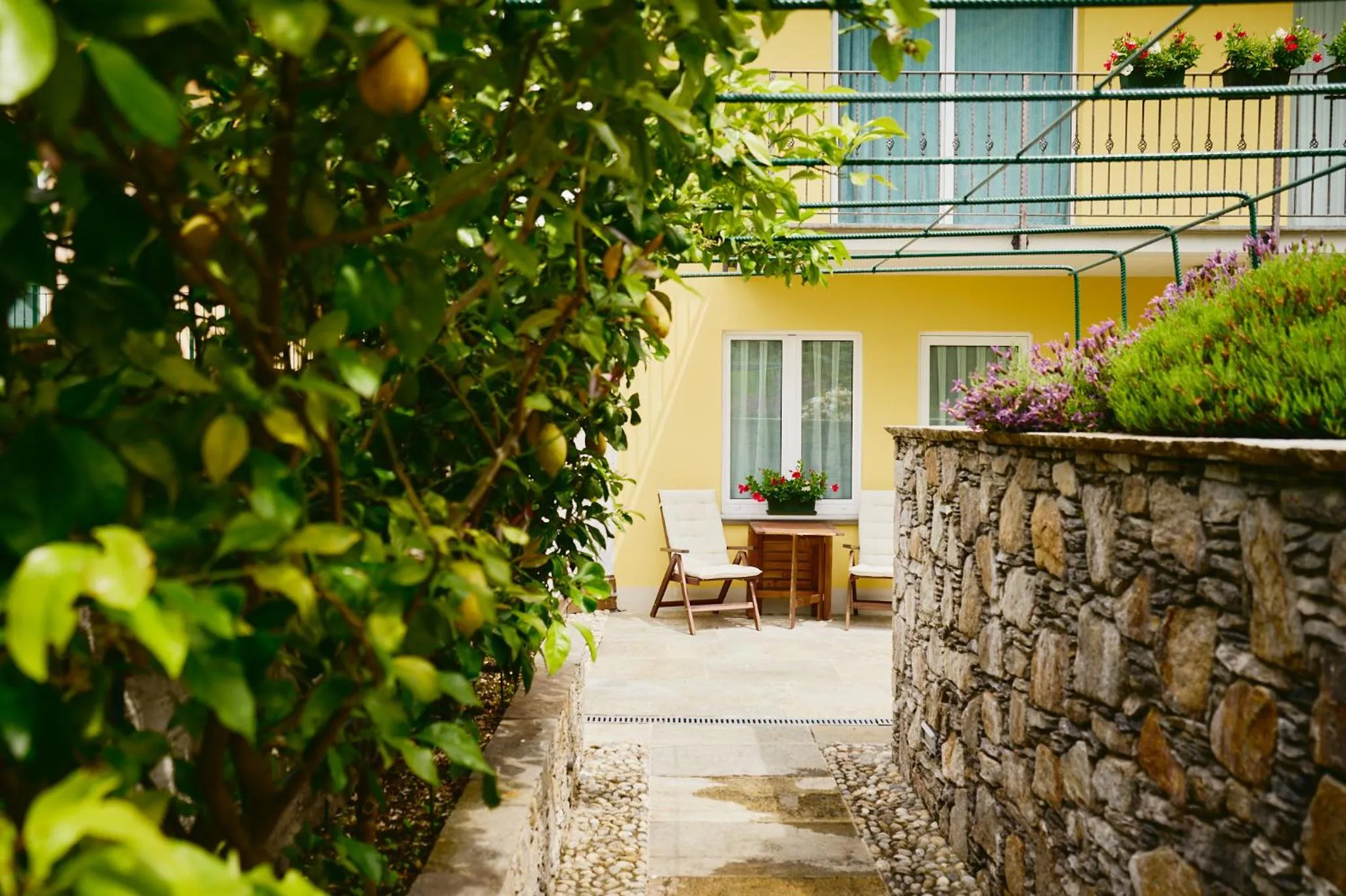 Patio in Residence Antico Torchio