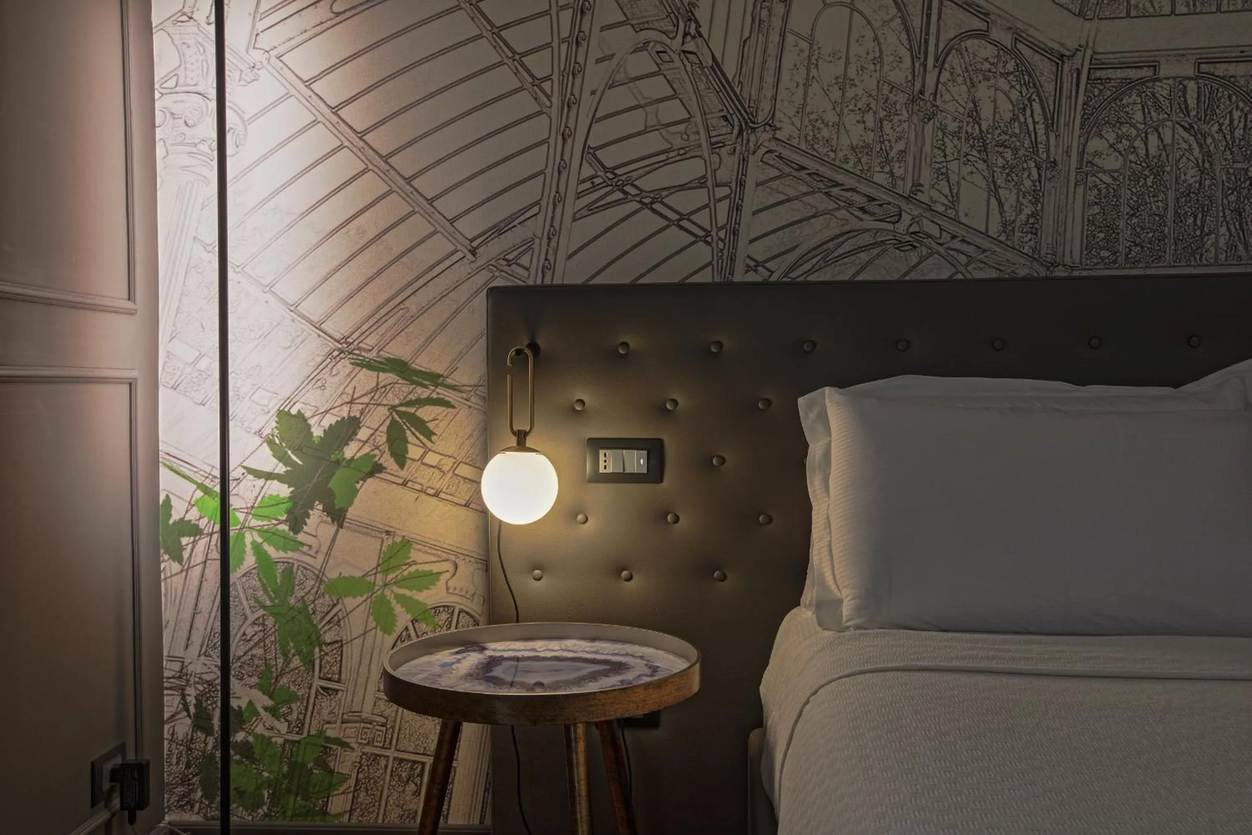 Decorative detail, Bed in Palco Rooms&Suites