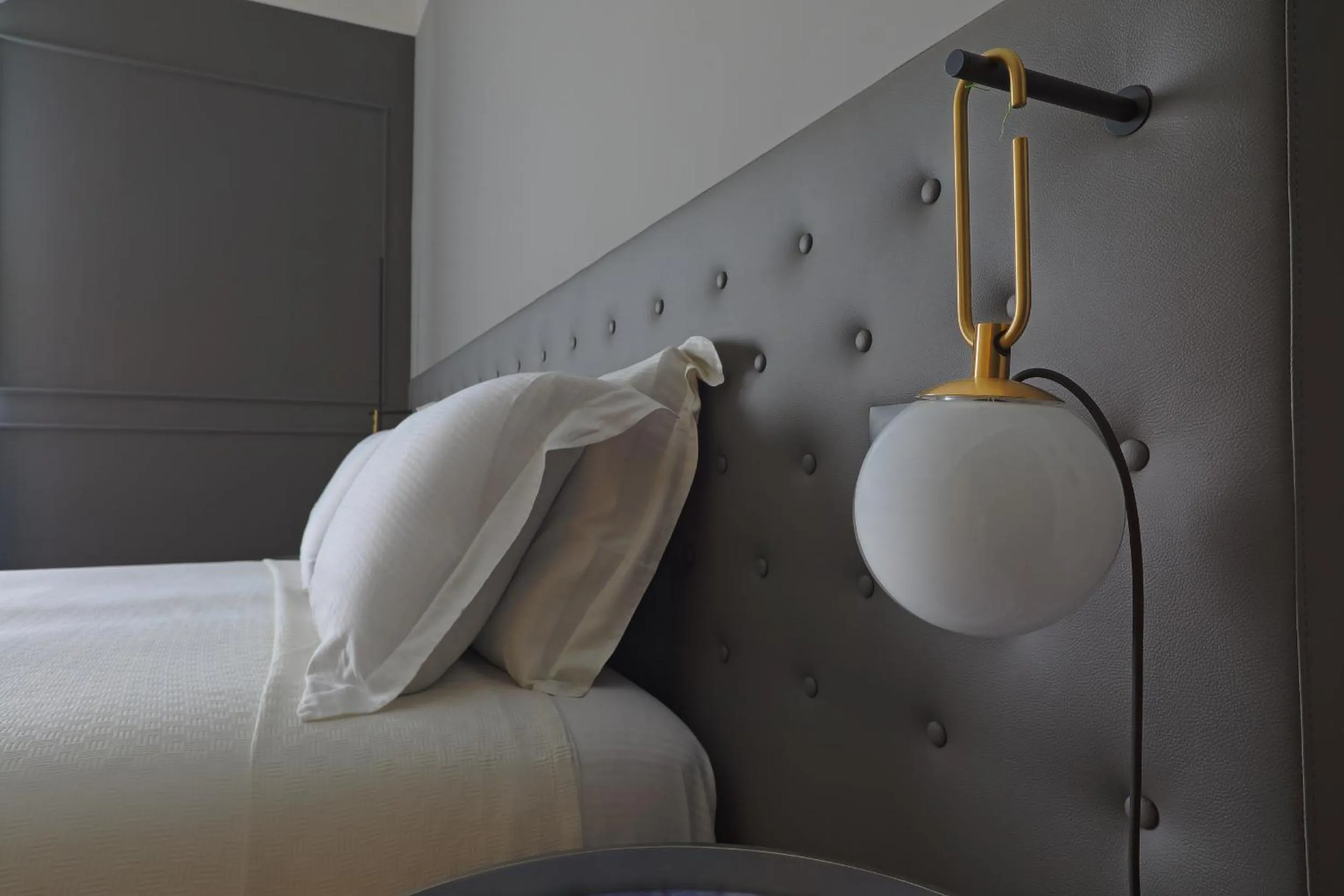 Decorative detail, Bed in Palco Rooms&Suites