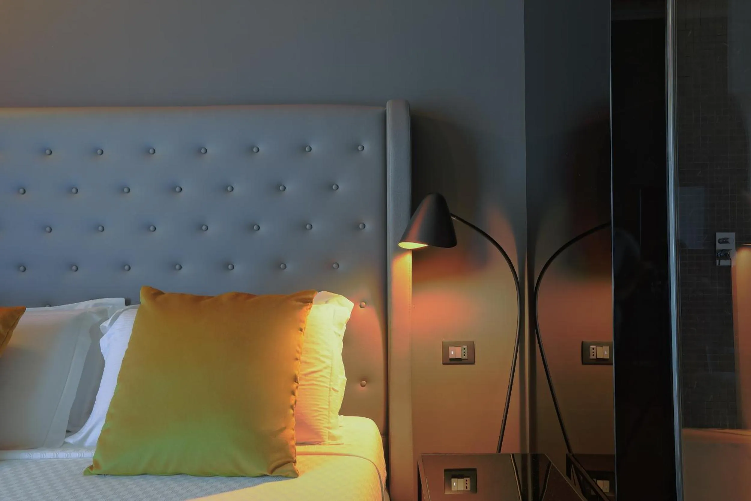 Decorative detail, Bed in Palco Rooms&Suites