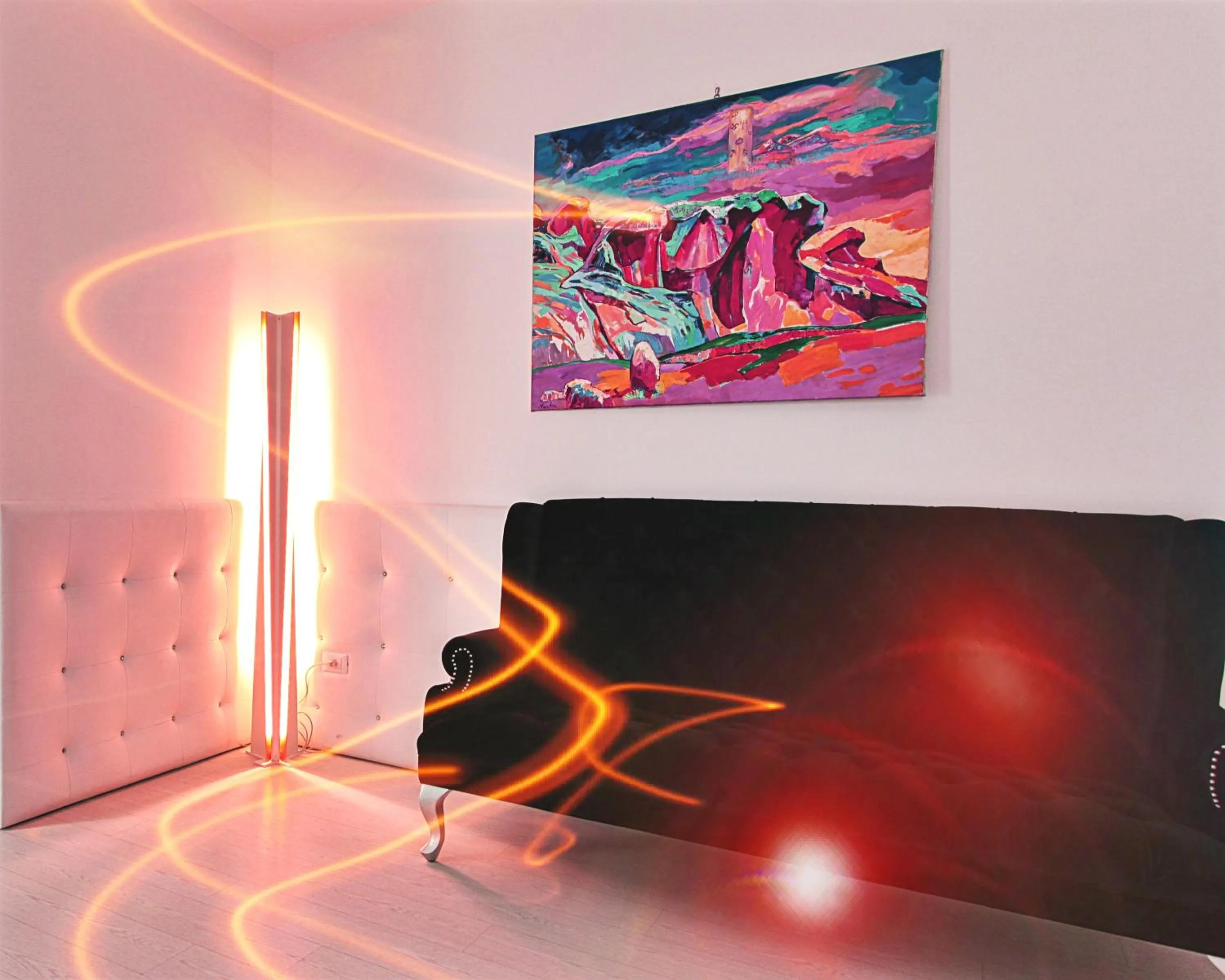 Living room in Palco Rooms&Suites