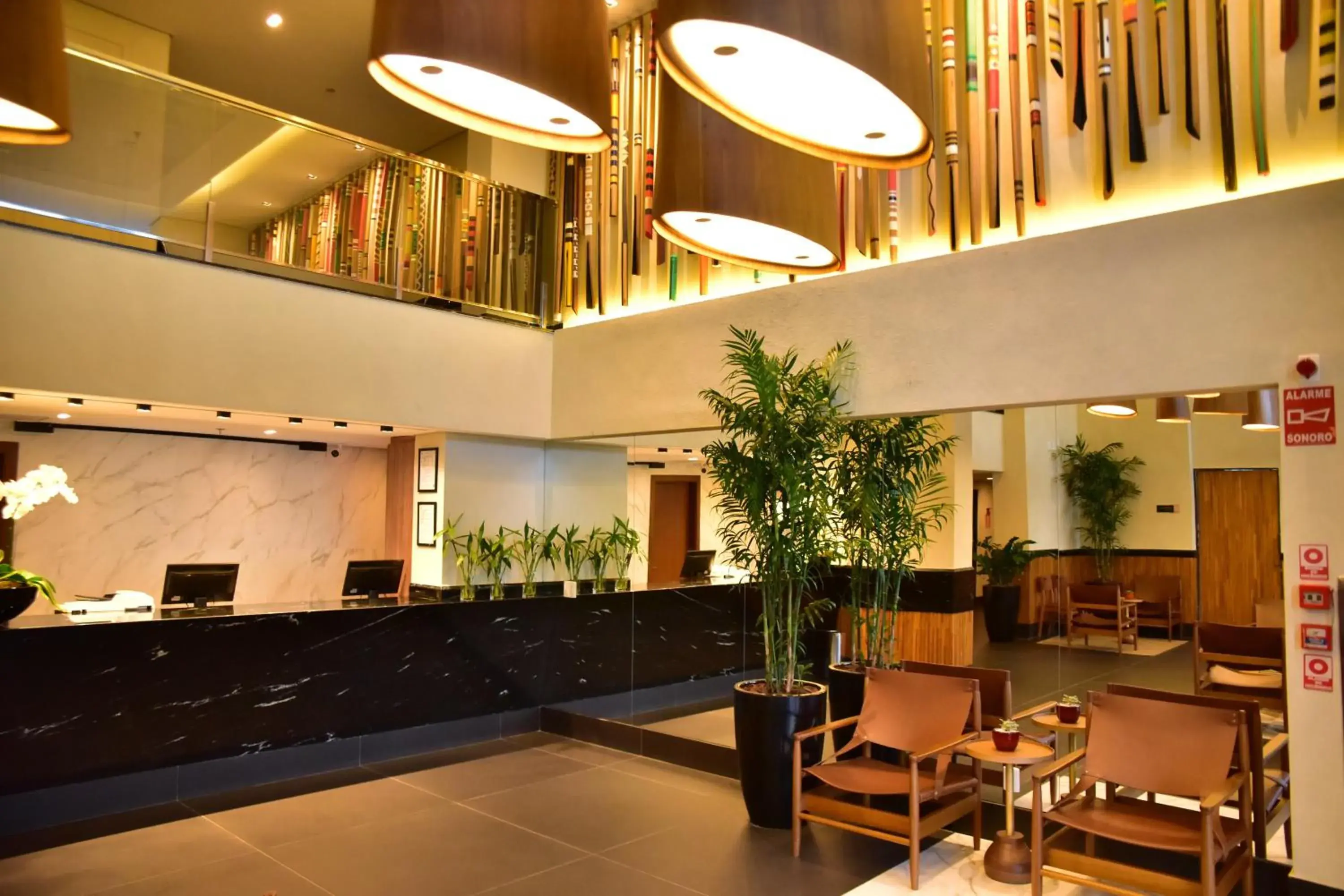 Lobby or reception in Hplus Premium Palmas Lobby or reception in Hplus Premium Palmas