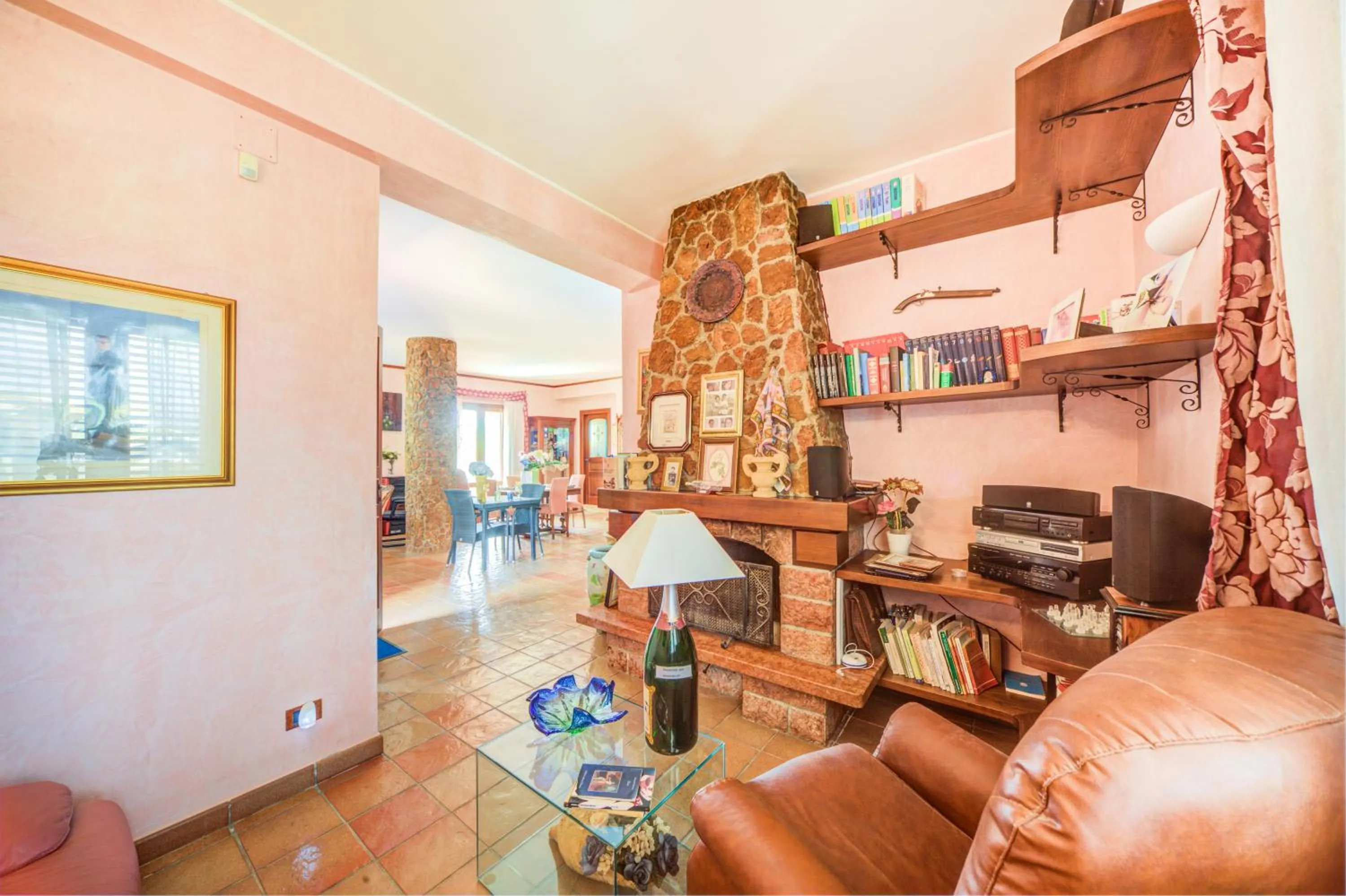 Living room in B&B Sicilia Bella