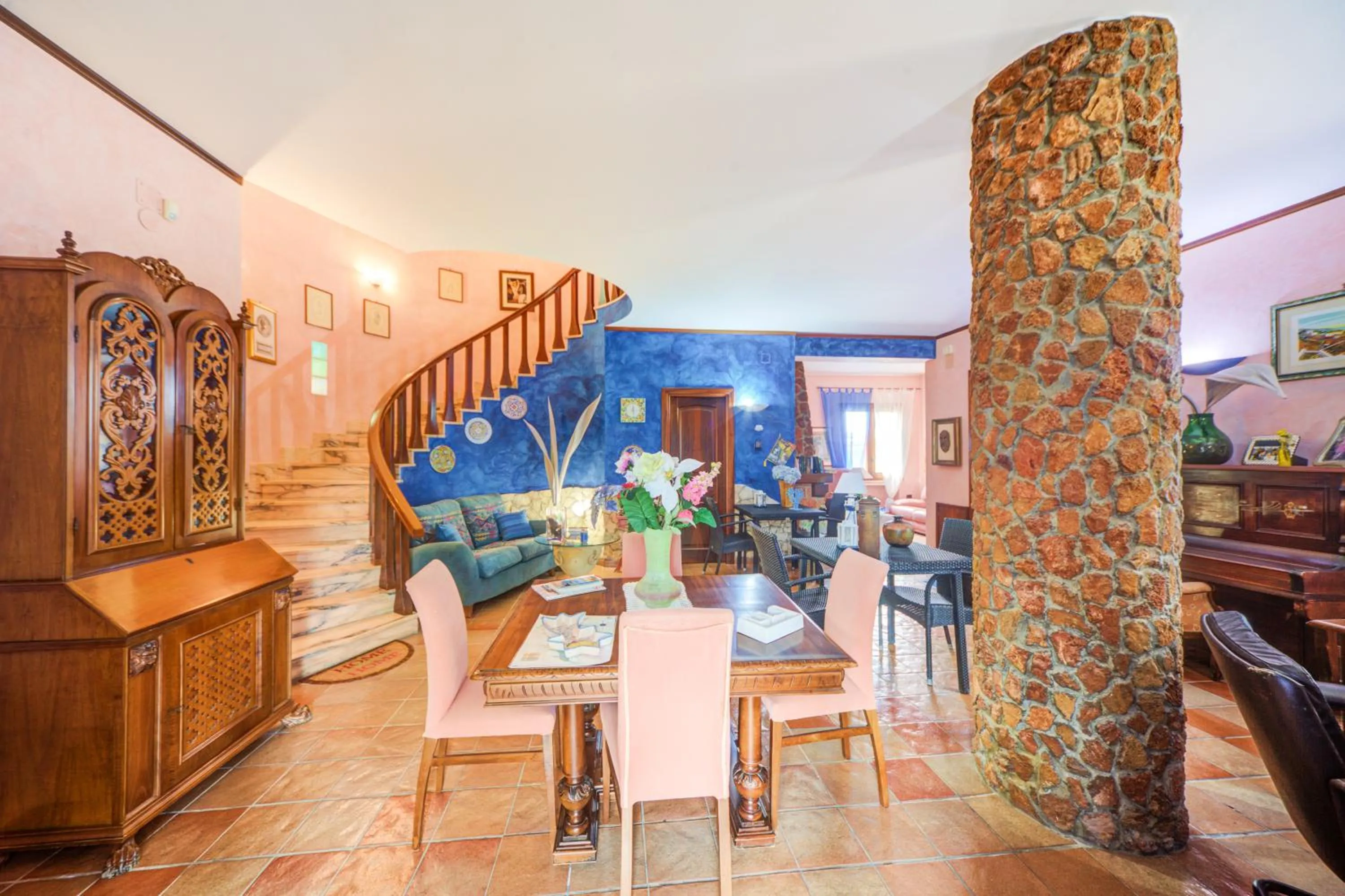 Lobby or reception in B&B Sicilia Bella